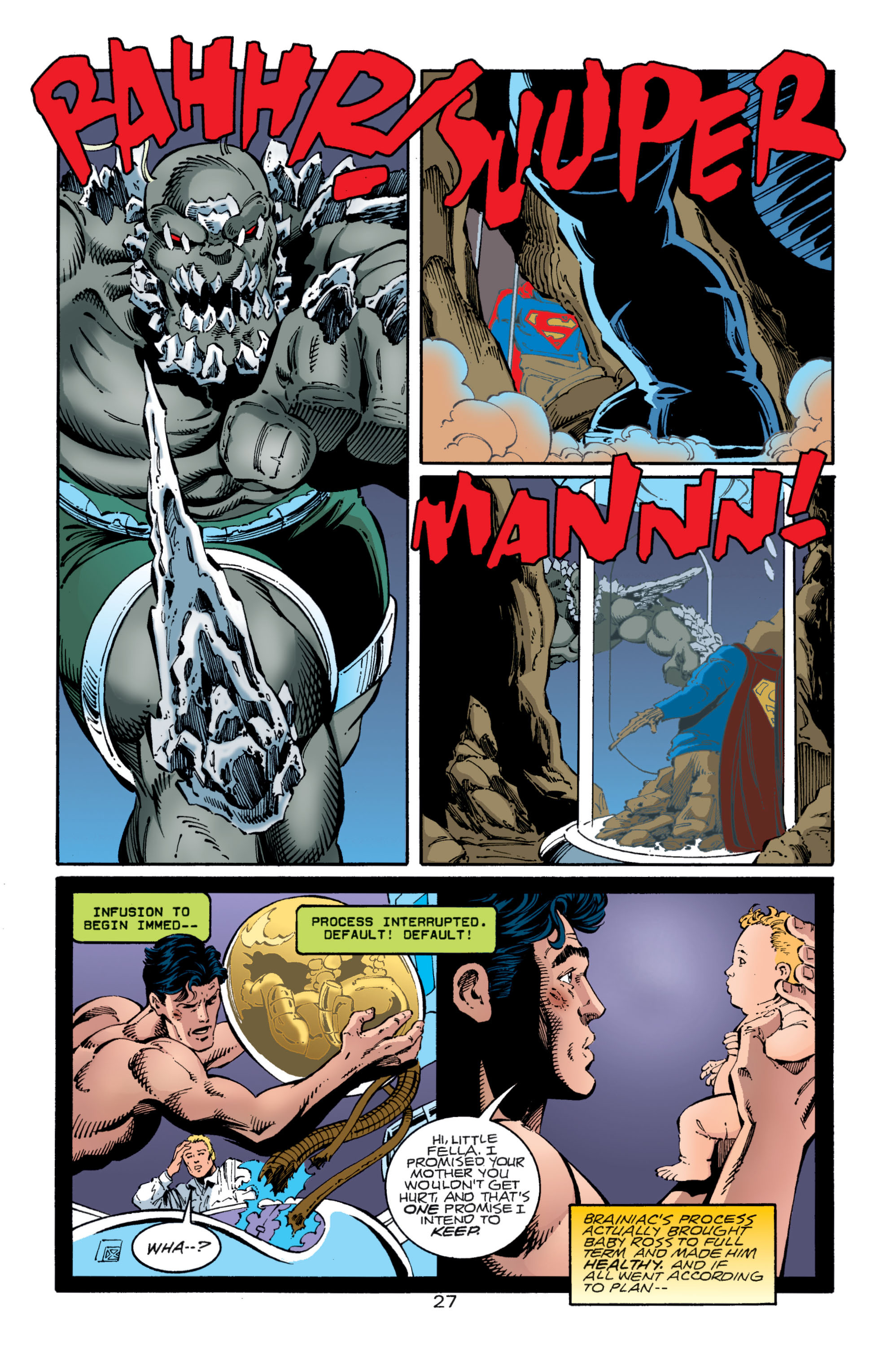 Read online Superman: The Doomsday Wars comic -  Issue #3 - 28