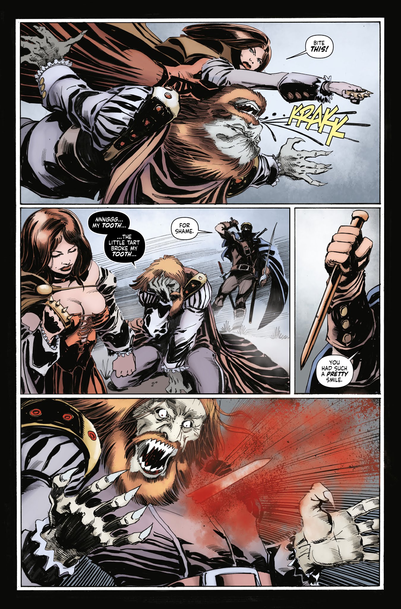 Read online Captain Kronos - Vampire Hunter comic -  Issue #1 - 12