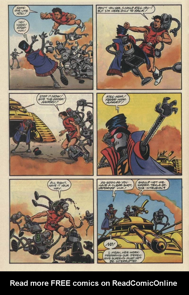 Read online Magnus Robot Fighter (1991) comic -  Issue #9 - 14