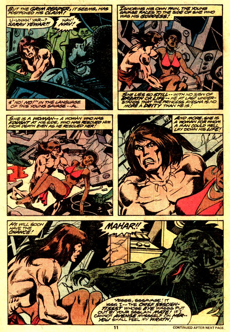 Read online Tarzan (1977) comic -  Issue #23 - 8