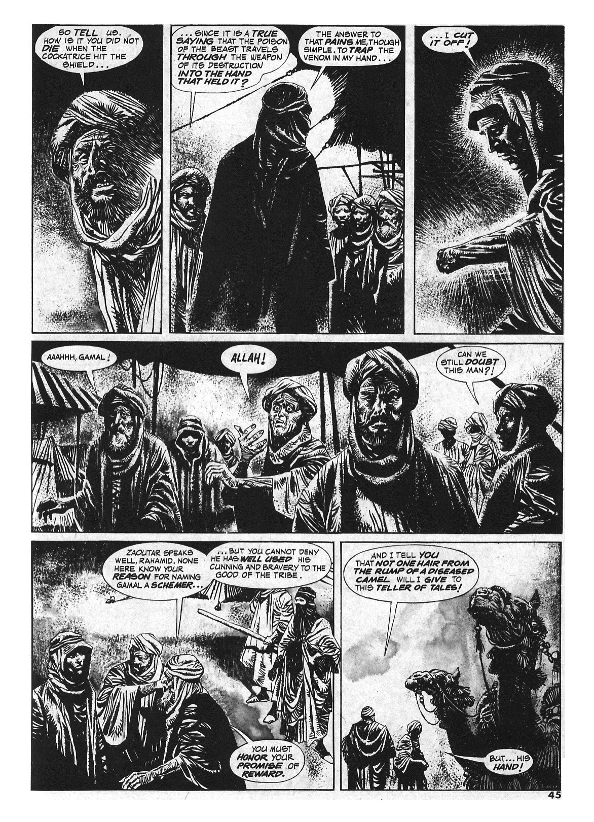 Read online Vampirella (1969) comic -  Issue #47 - 45