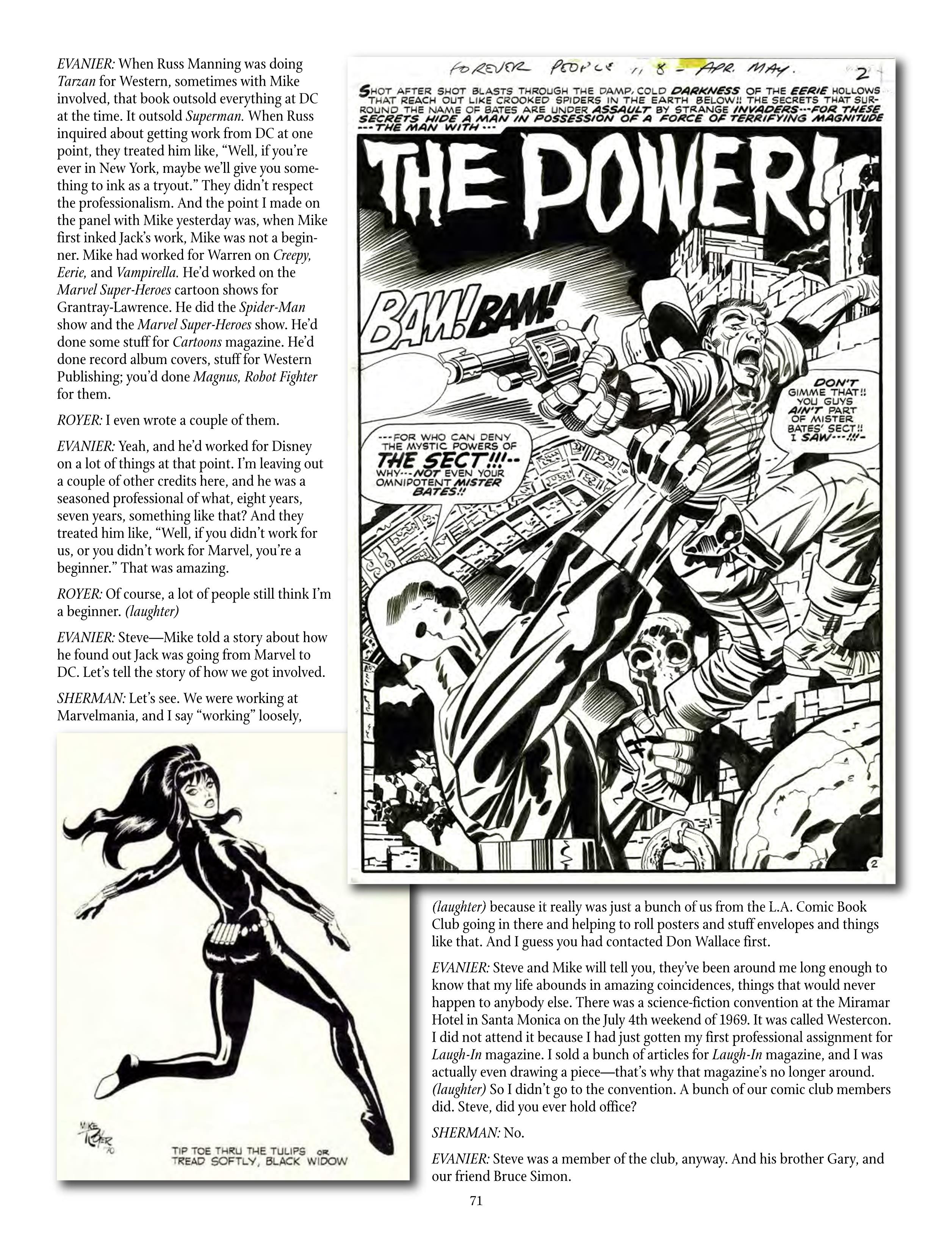 Read online The Jack Kirby Collector comic -  Issue #71 - 73