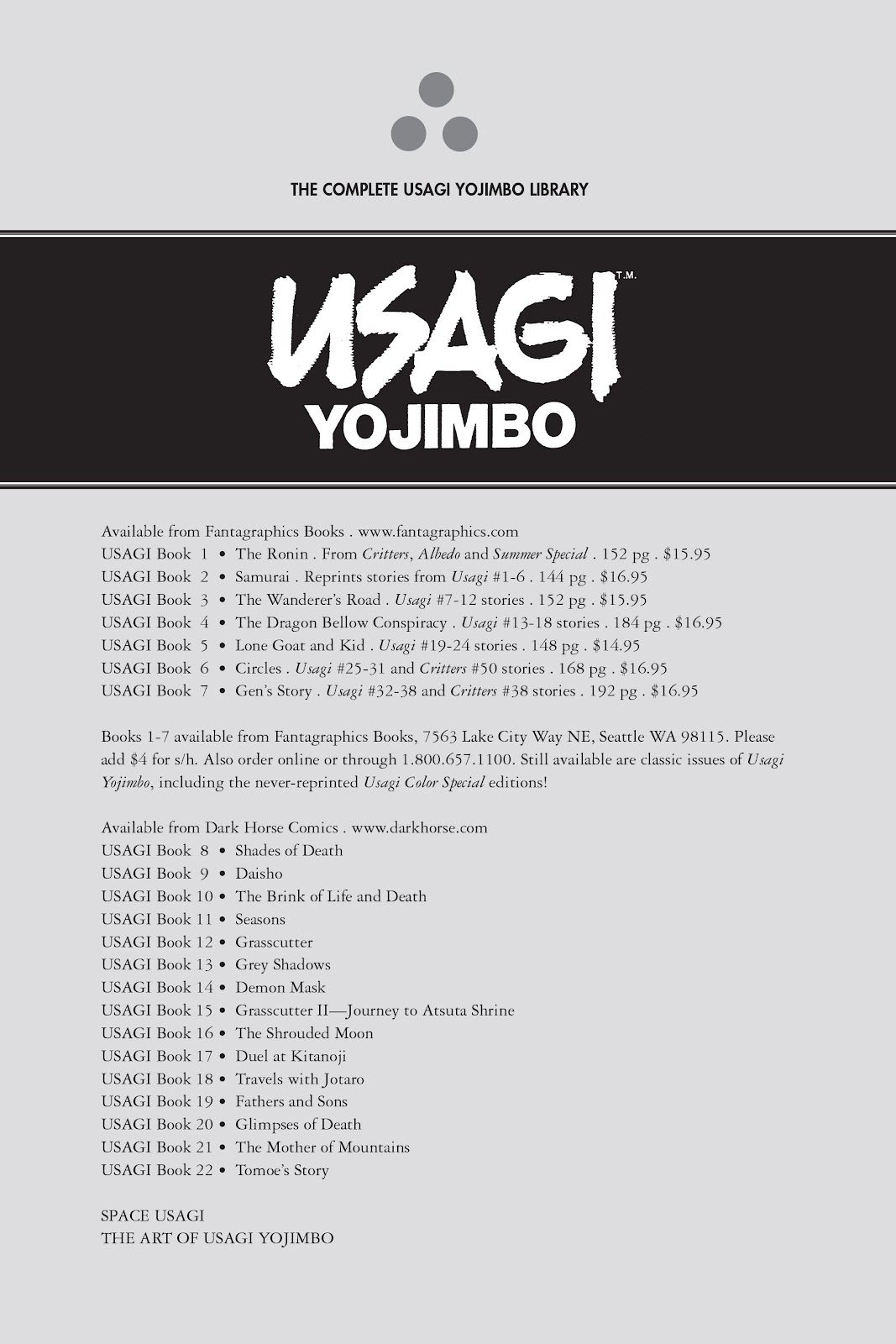 Usagi Yojimbo (1987) issue TPB 5 - Page 141