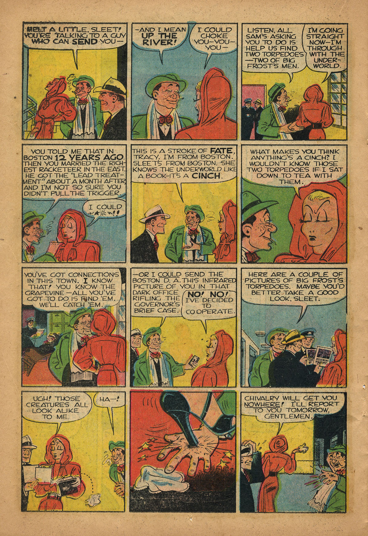 Read online Dick Tracy comic -  Issue #57 - 16