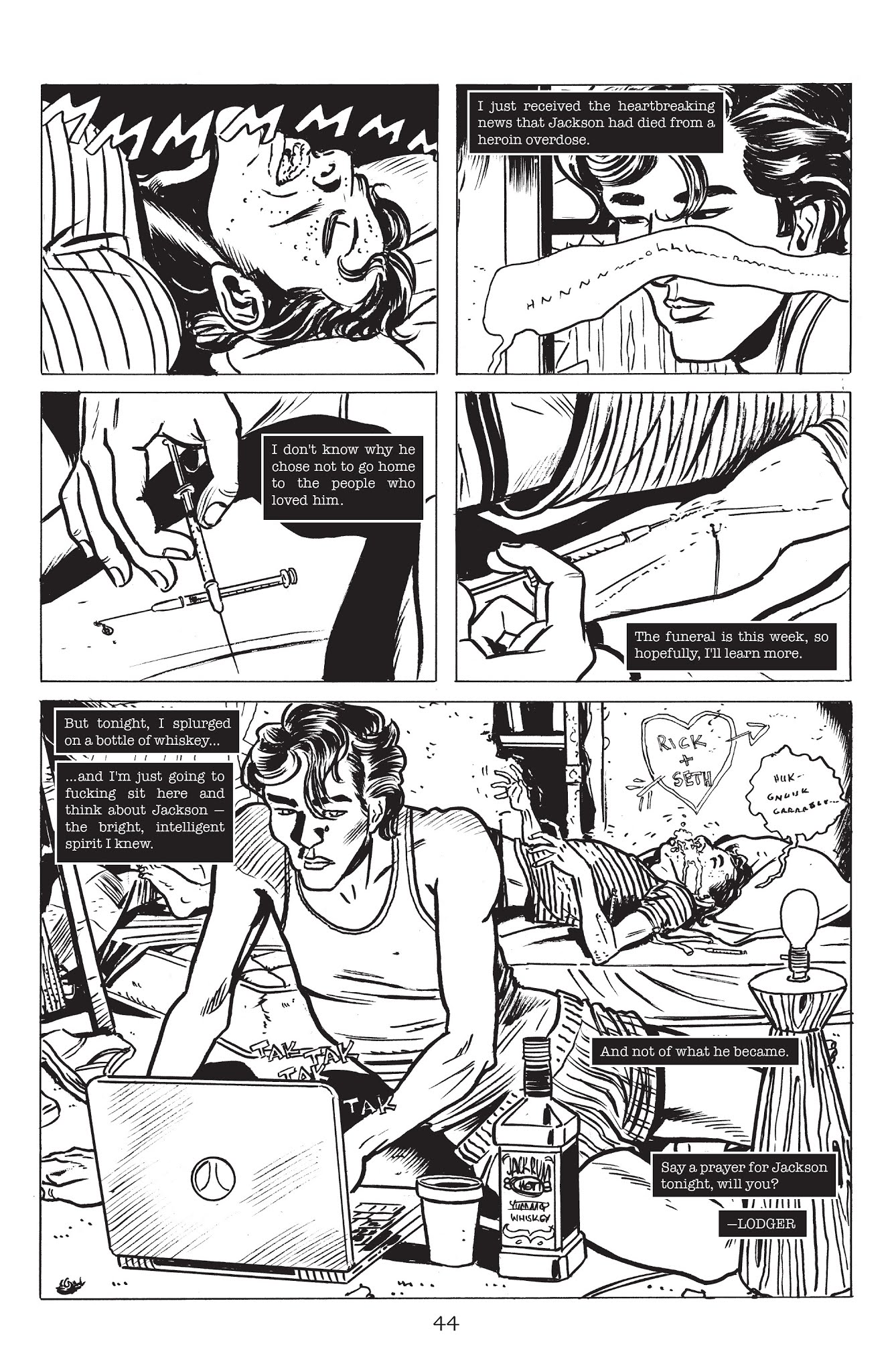 Read online Lodger comic -  Issue #3 - 6
