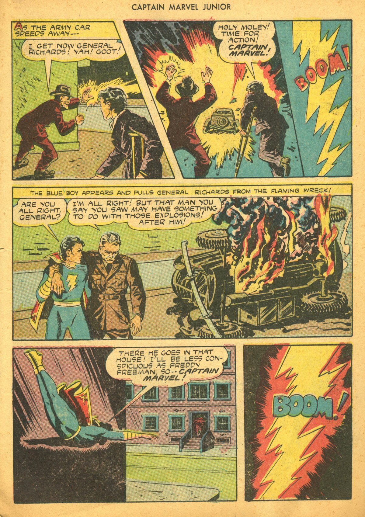 Read online Captain Marvel, Jr. comic -  Issue #17 - 19