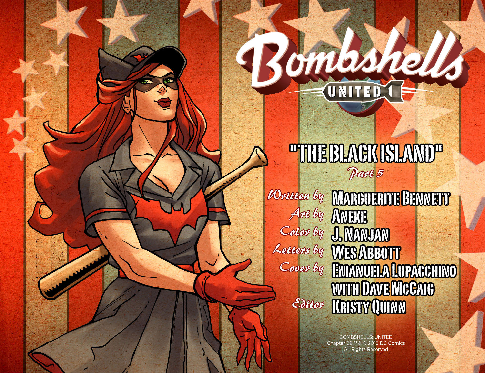 Read online Bombshells: United comic -  Issue #29 - 2