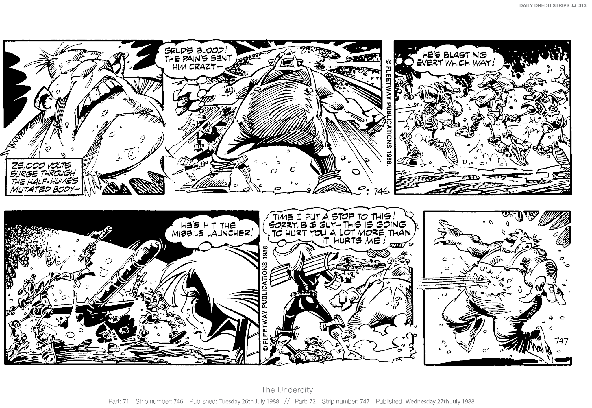 Read online Judge Dredd: The Daily Dredds comic -  Issue # TPB 2 - 316