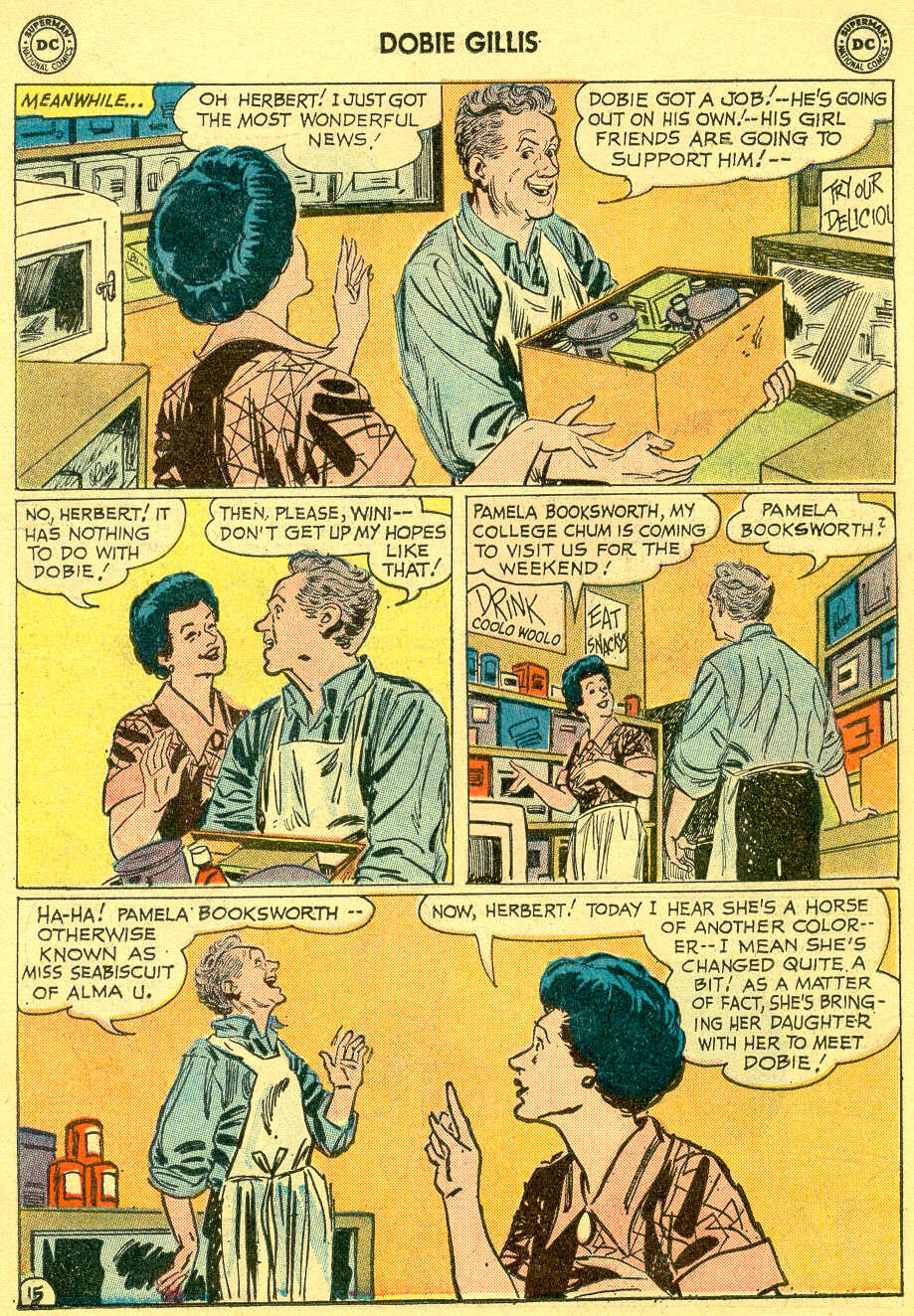 Read online Many Loves of Dobie Gillis comic -  Issue #4 - 19