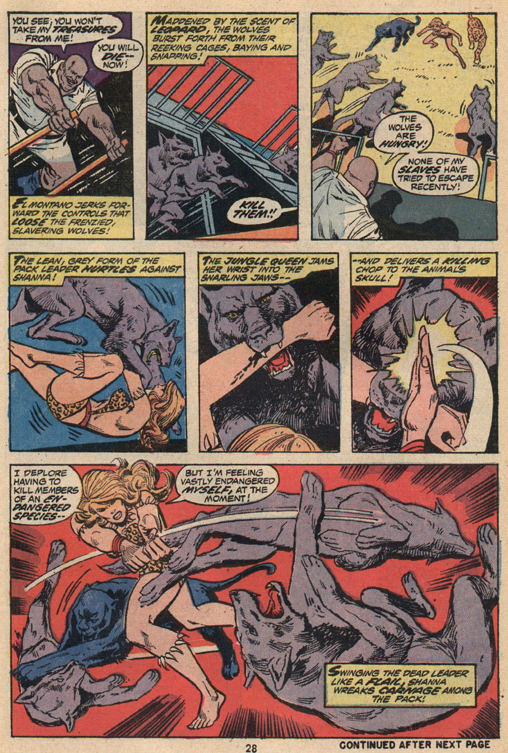 Read online Shanna, the She-Devil (1972) comic -  Issue #2 - 19