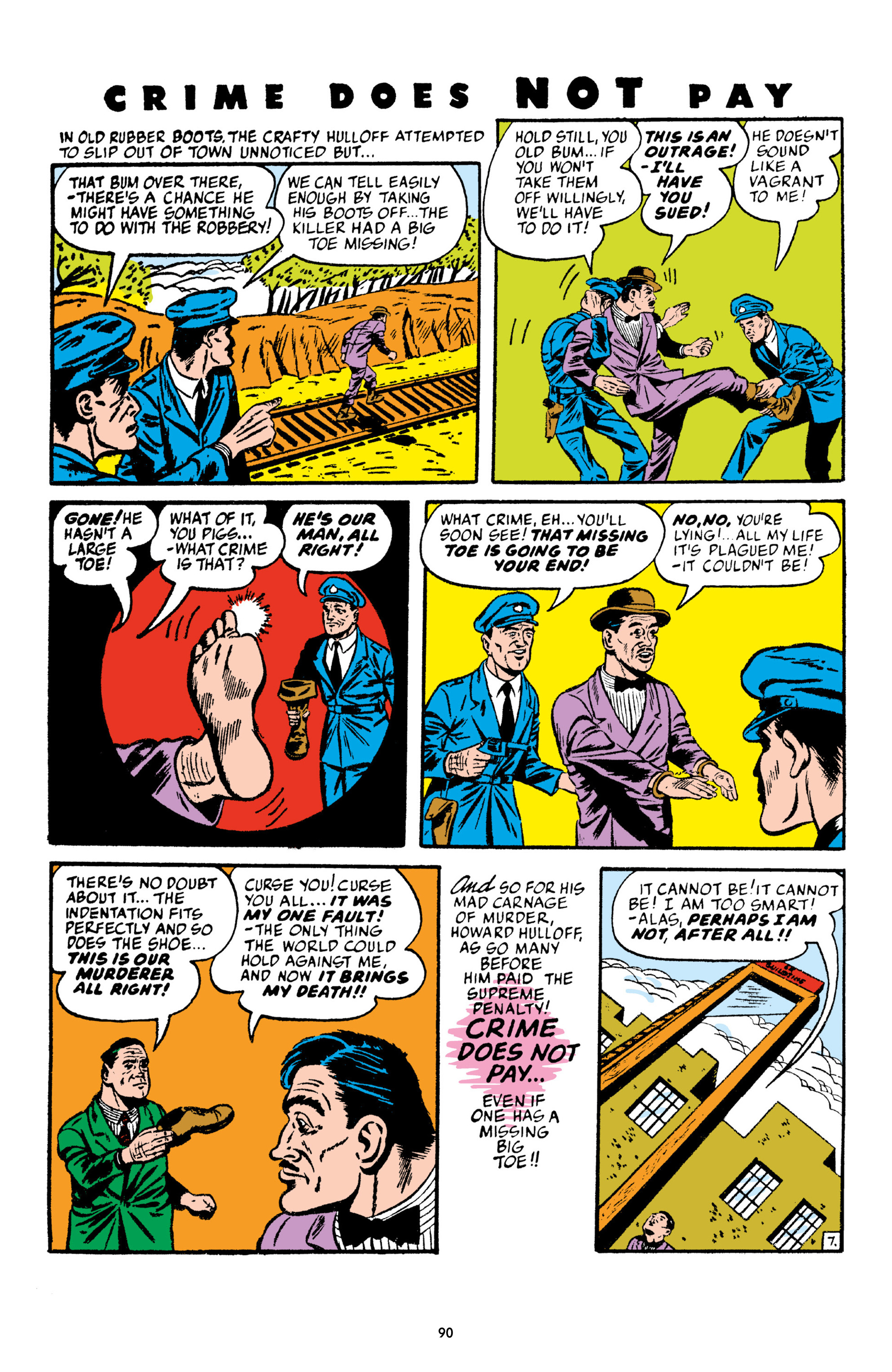 Read online Crime Does Not Pay Archives comic -  Issue # TPB 4 (Part 1) - 90
