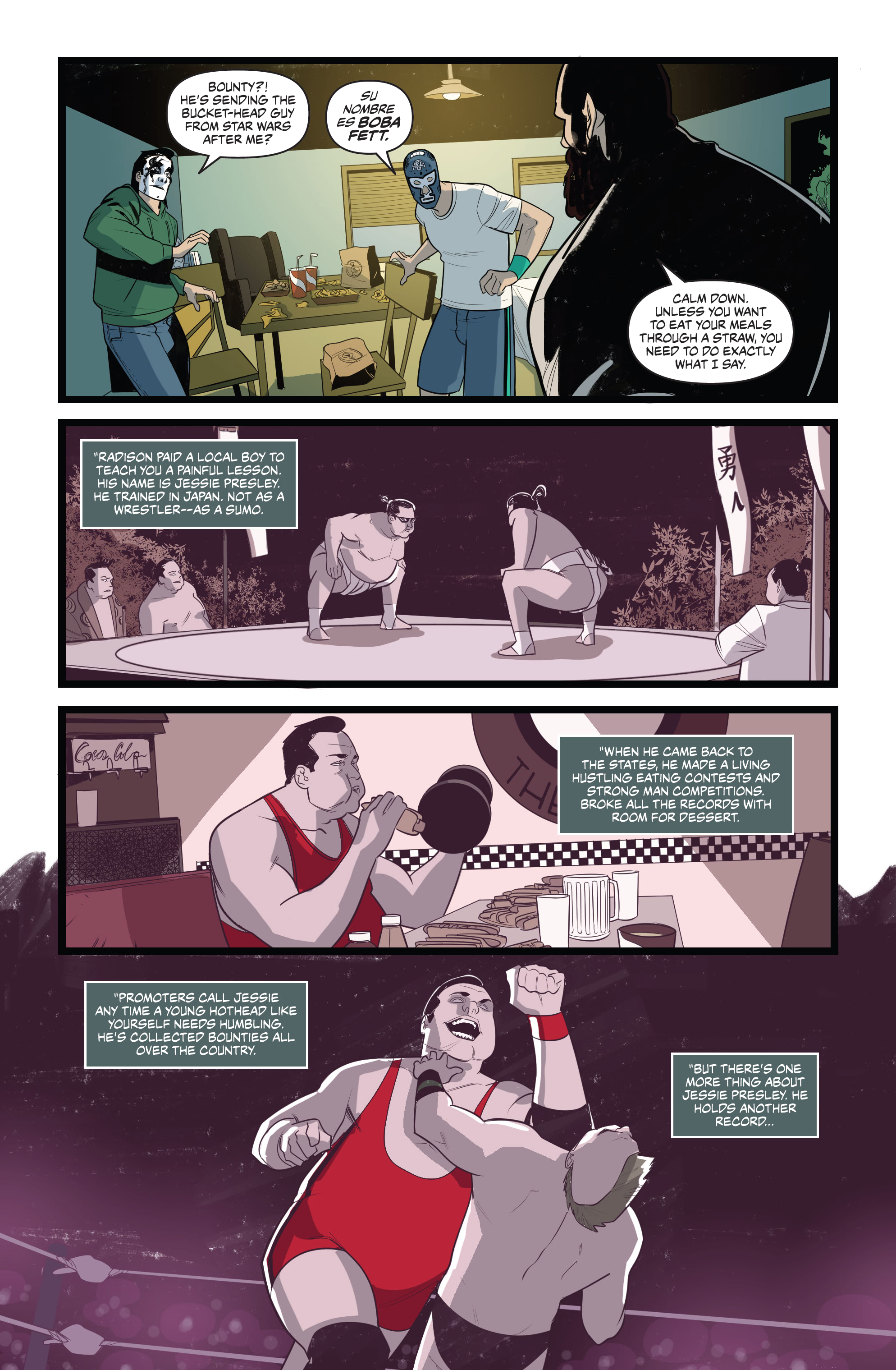Read online Over the Ropes comic -  Issue # _TPB - 33