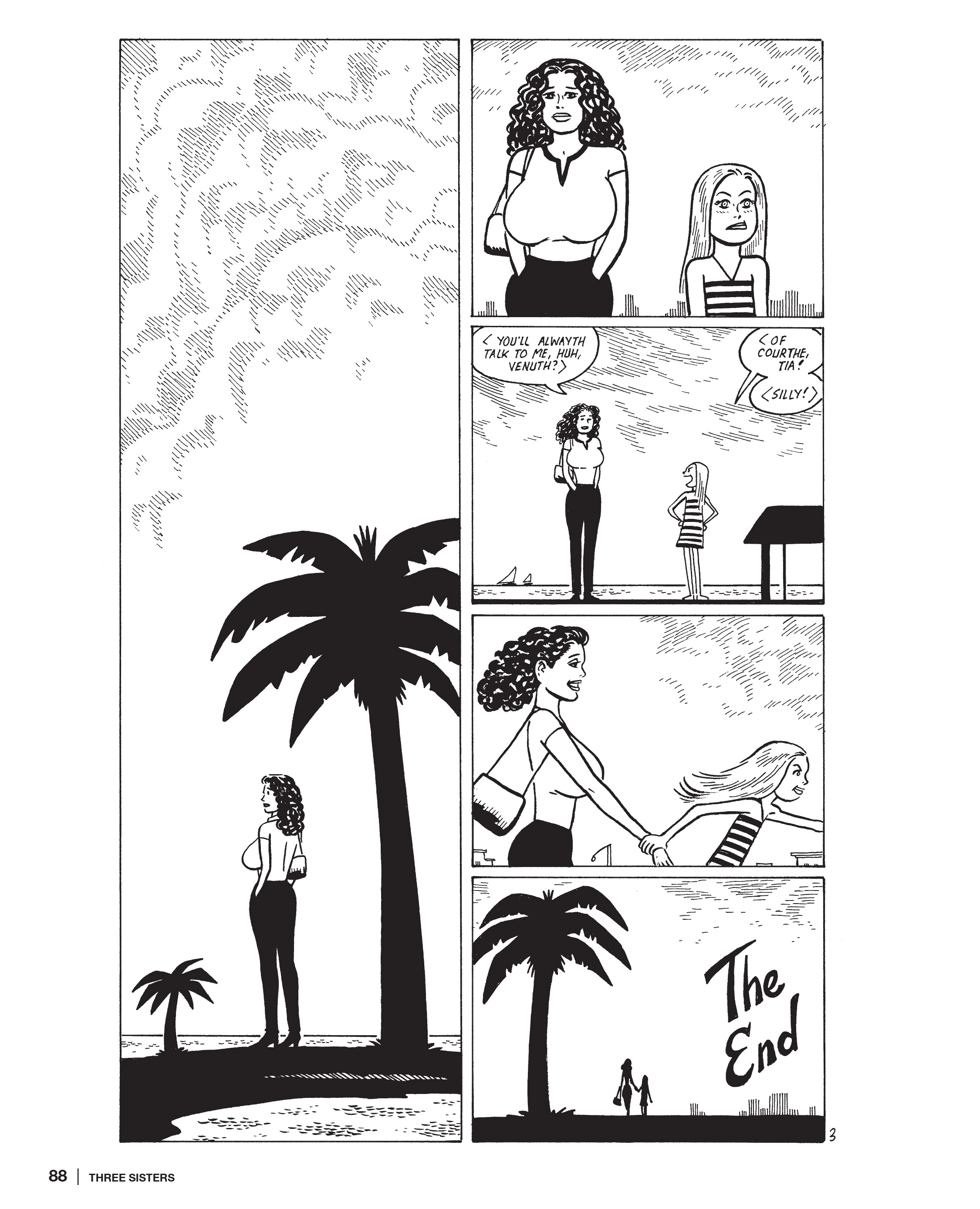 Read online Three Sisters: The Love and Rockets Library comic -  Issue # TPB (Part 1) - 88