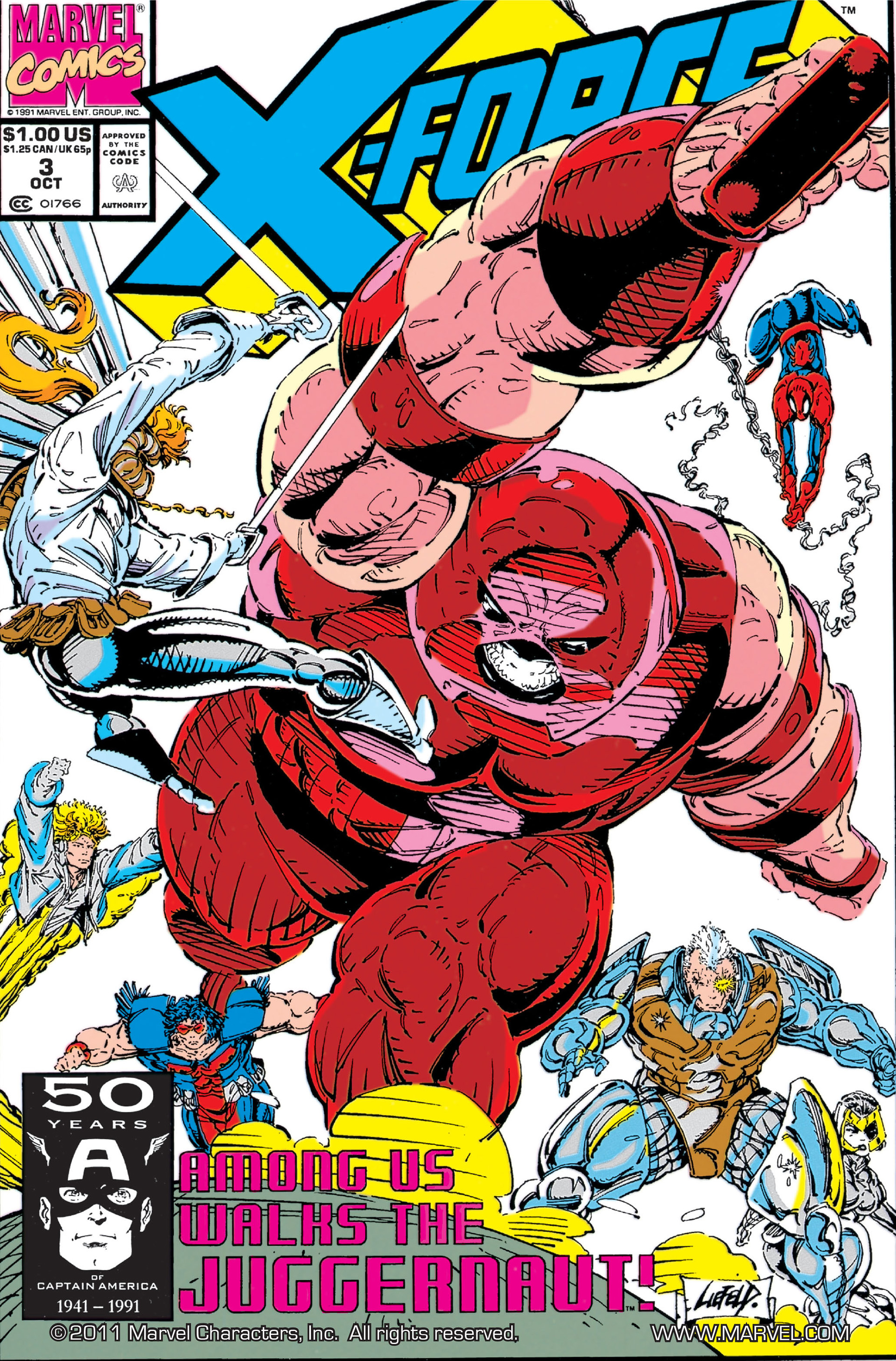 Read online X-Force (1991) comic -  Issue #3 - 1