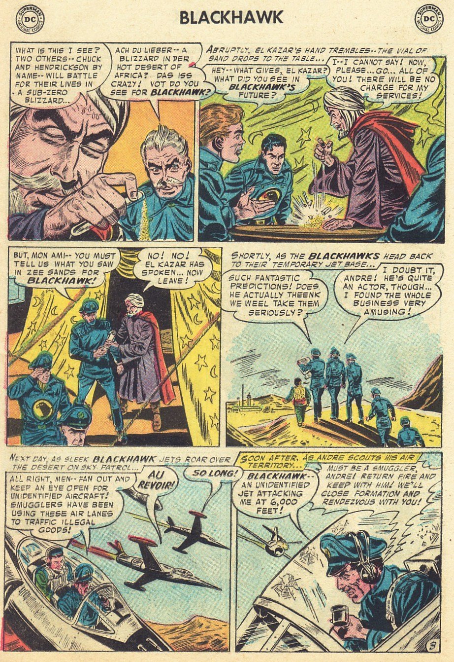 Read online Blackhawk (1957) comic -  Issue #110 - 16