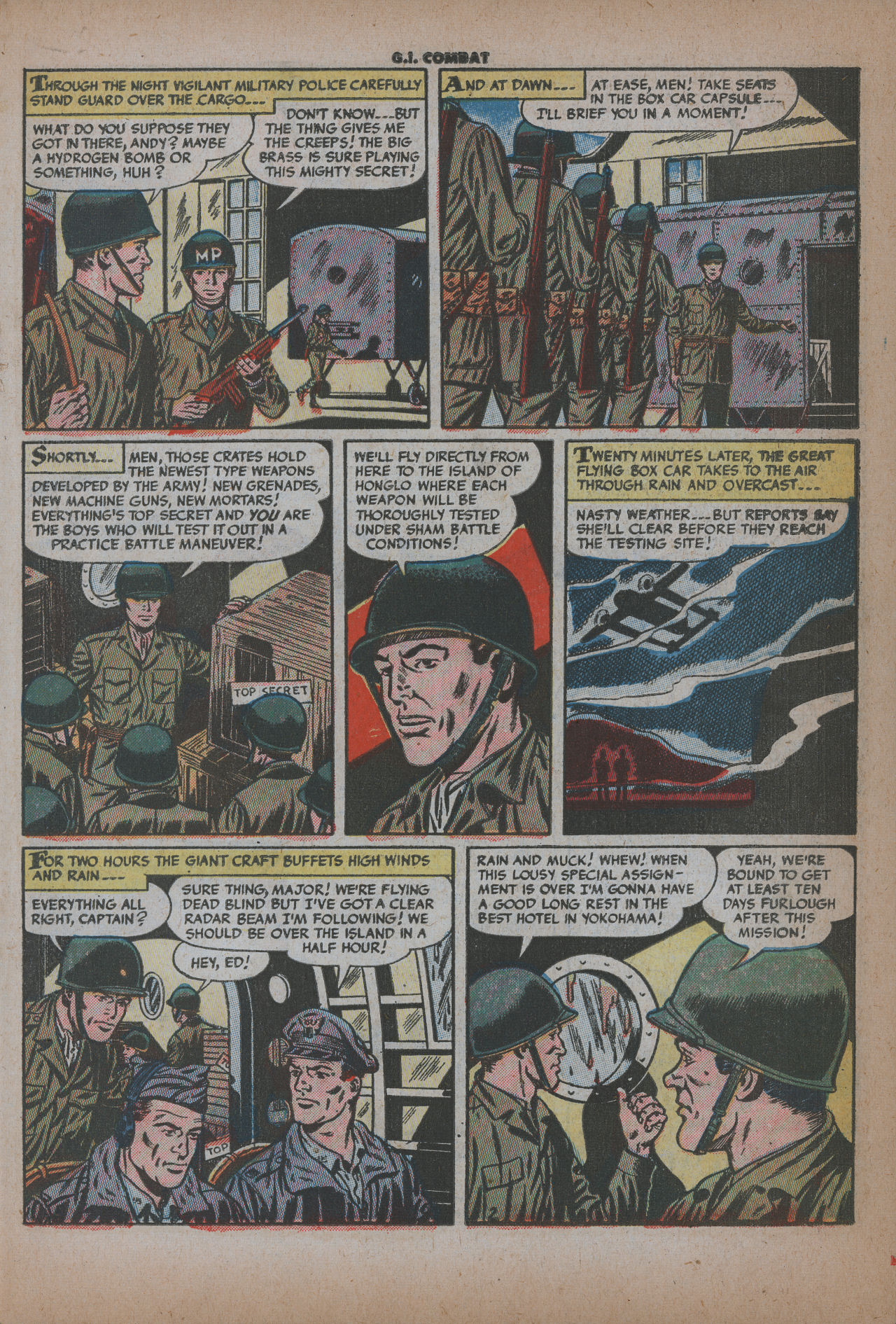 Read online G.I. Combat (1952) comic -  Issue #14 - 19