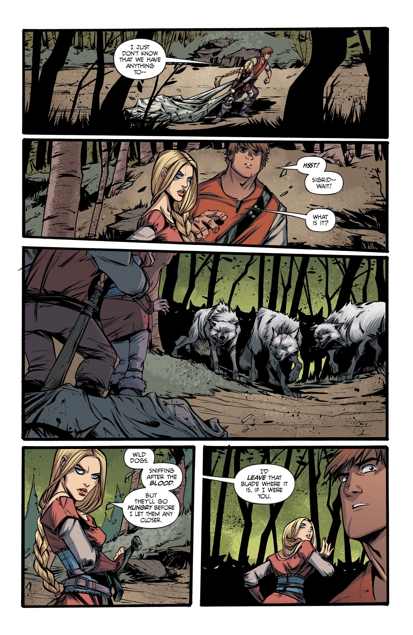 Read online Brides of Helheim comic -  Issue #1 - 5