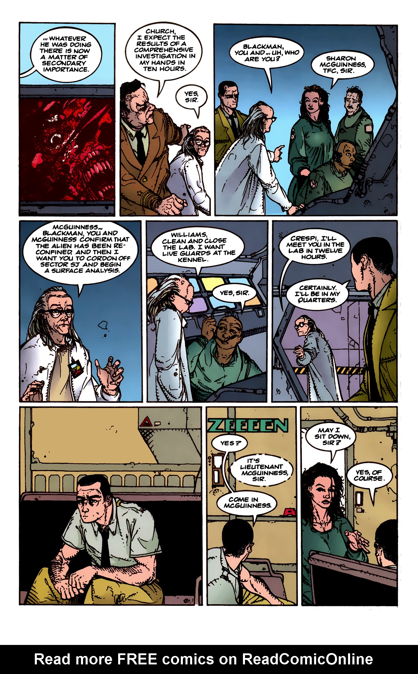 Read online Aliens: Labyrinth comic -  Issue #1 - 25