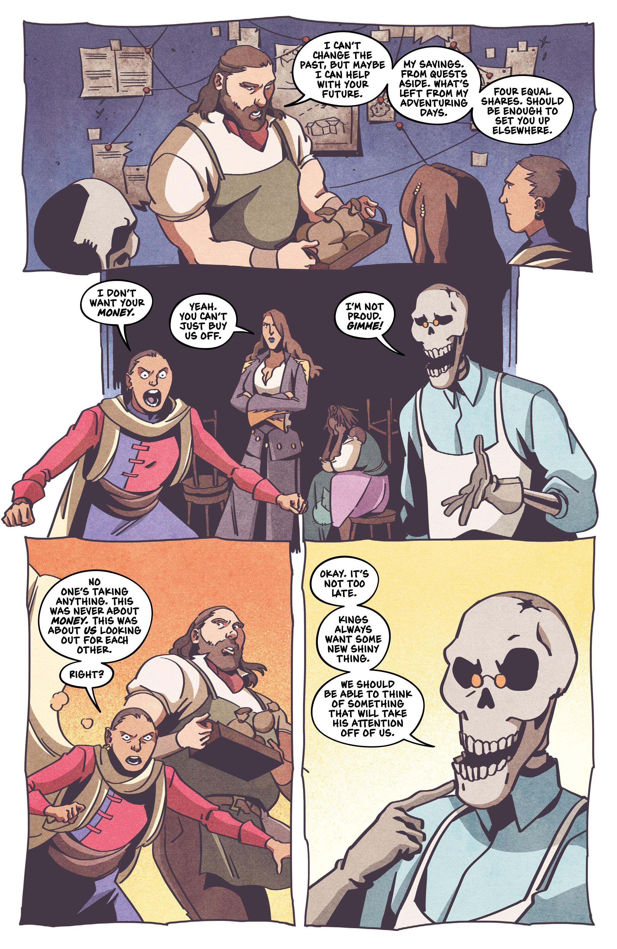 Read online Quests Aside comic -  Issue #5 - 9