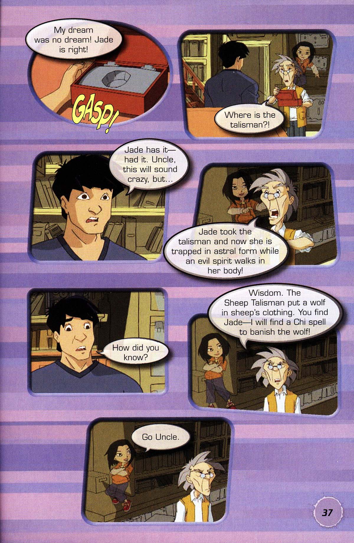 Read online Jackie Chan Adventures comic -  Issue # TPB 3 - 38