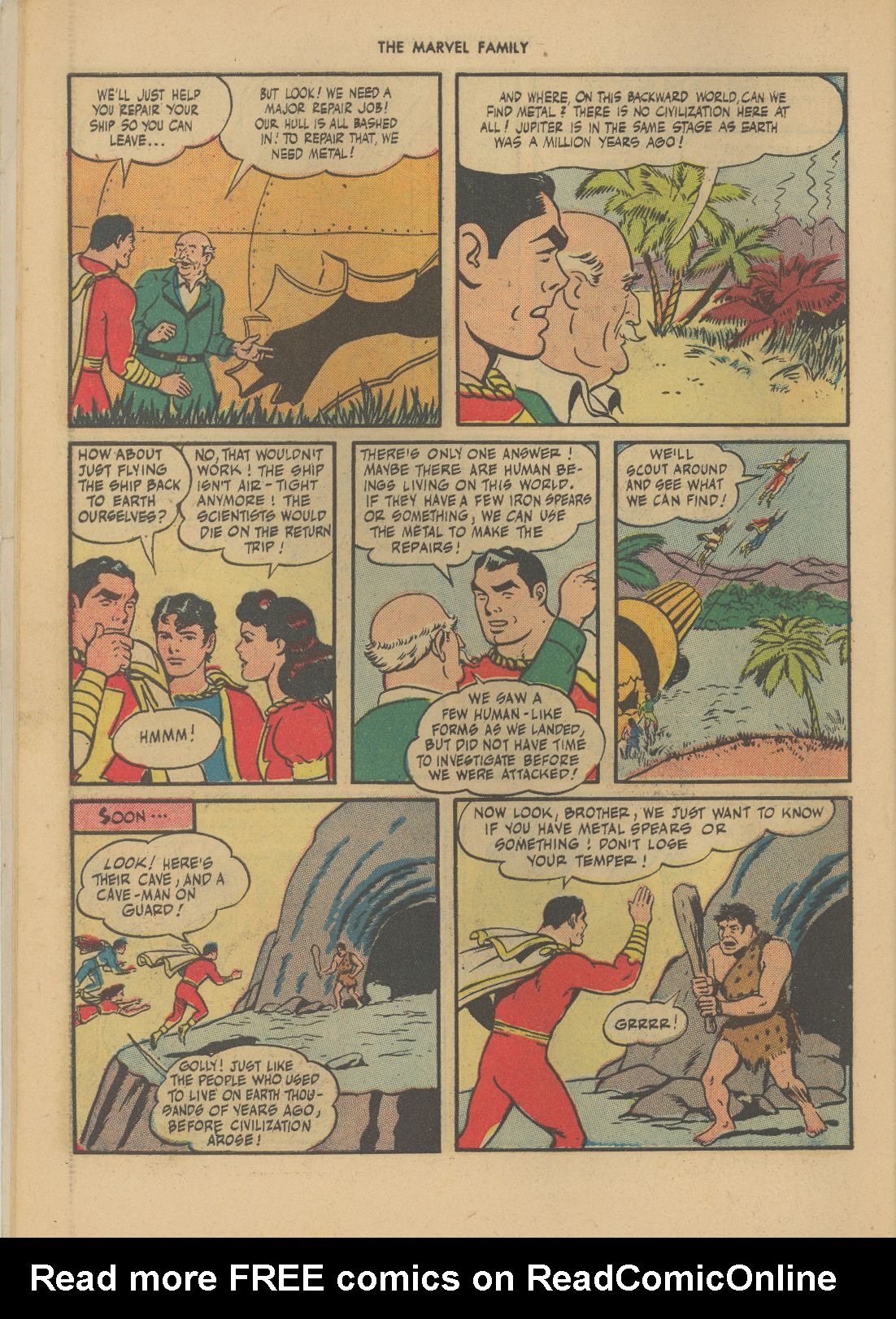 Read online The Marvel Family comic -  Issue #5 - 8