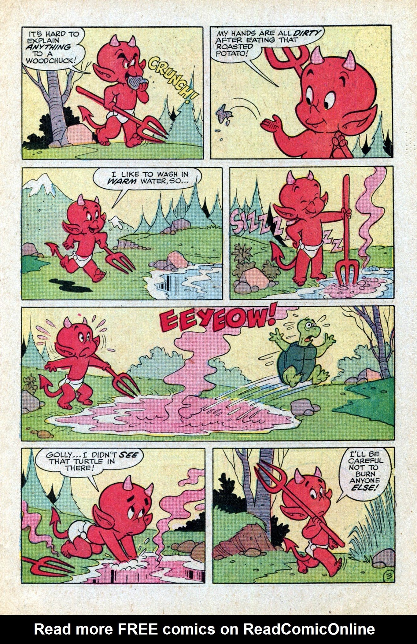 Read online Hot Stuff, the Little Devil comic -  Issue #97 - 23