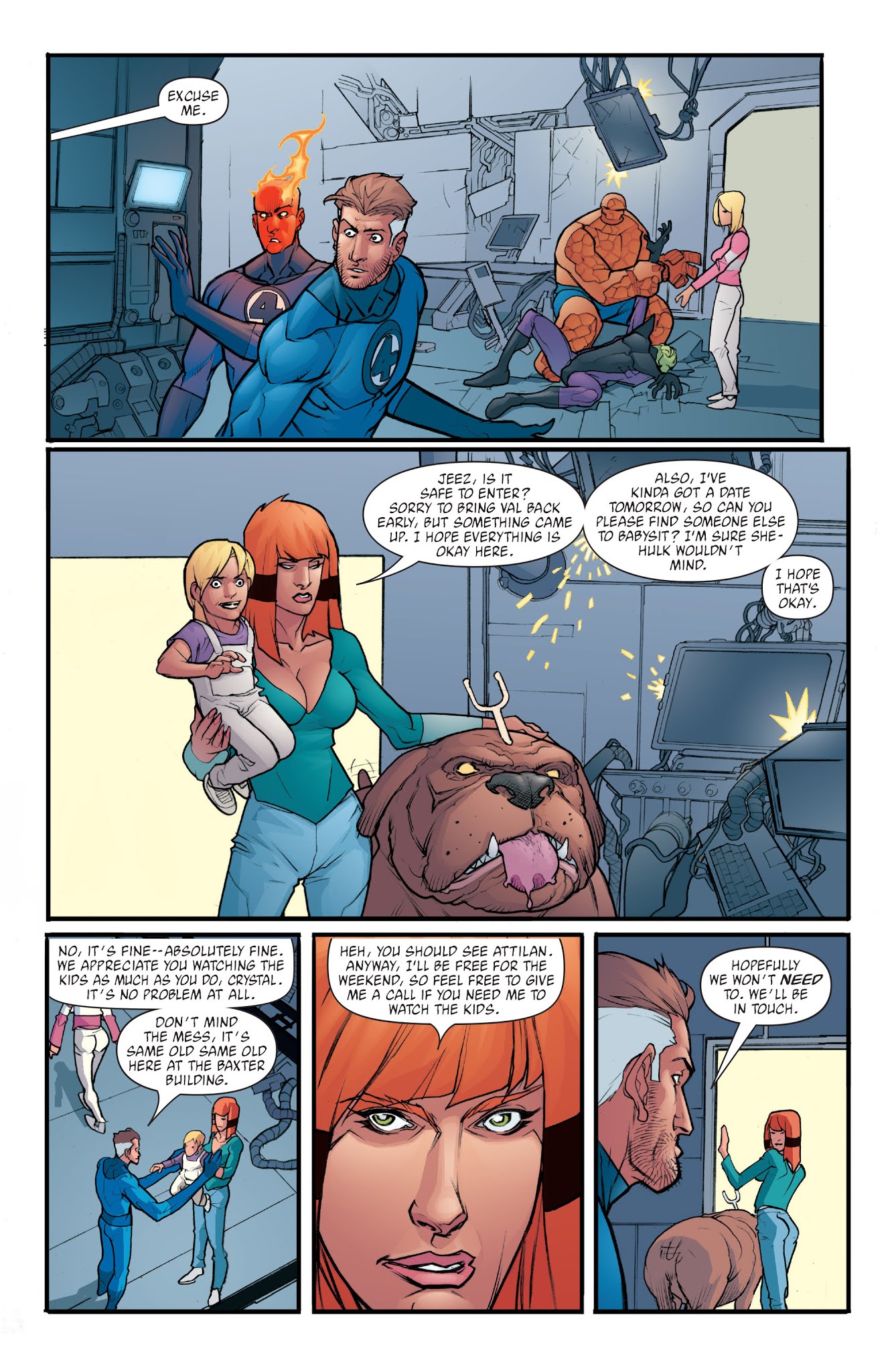 Read online Fantastic Four: Foes comic -  Issue #4 - 7