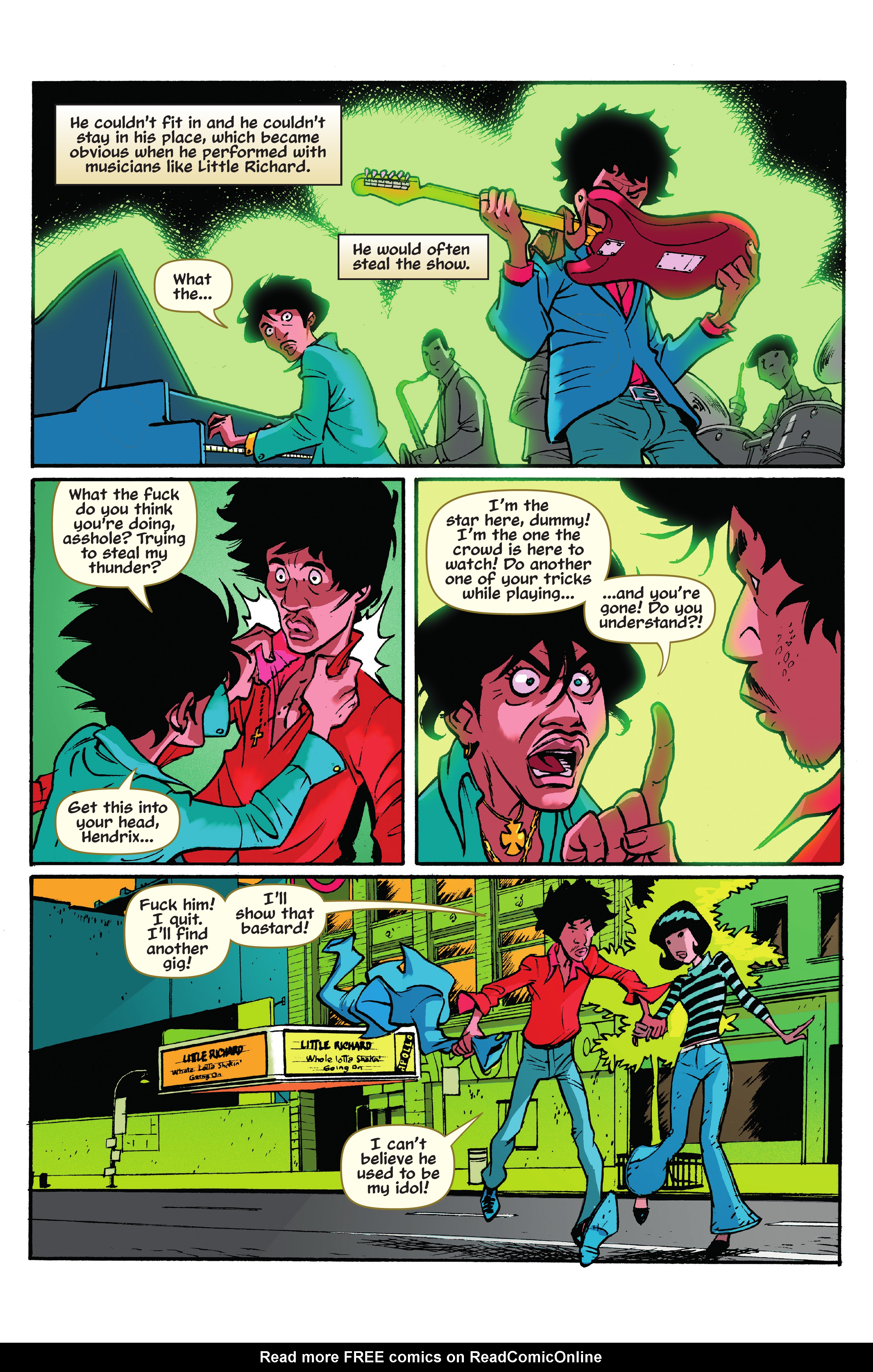 Read online Hendrix: Electric Requiem comic -  Issue # TPB - 46