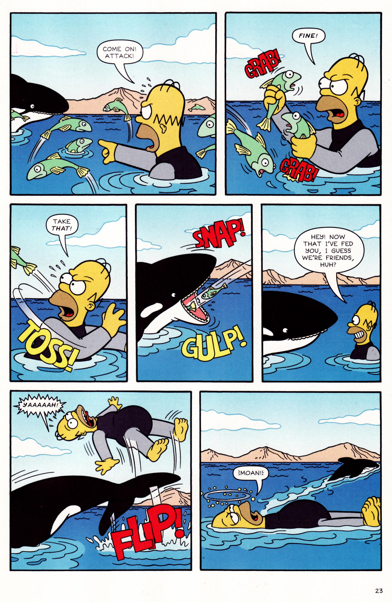 Read online Simpsons Comics comic -  Issue #134 - 18