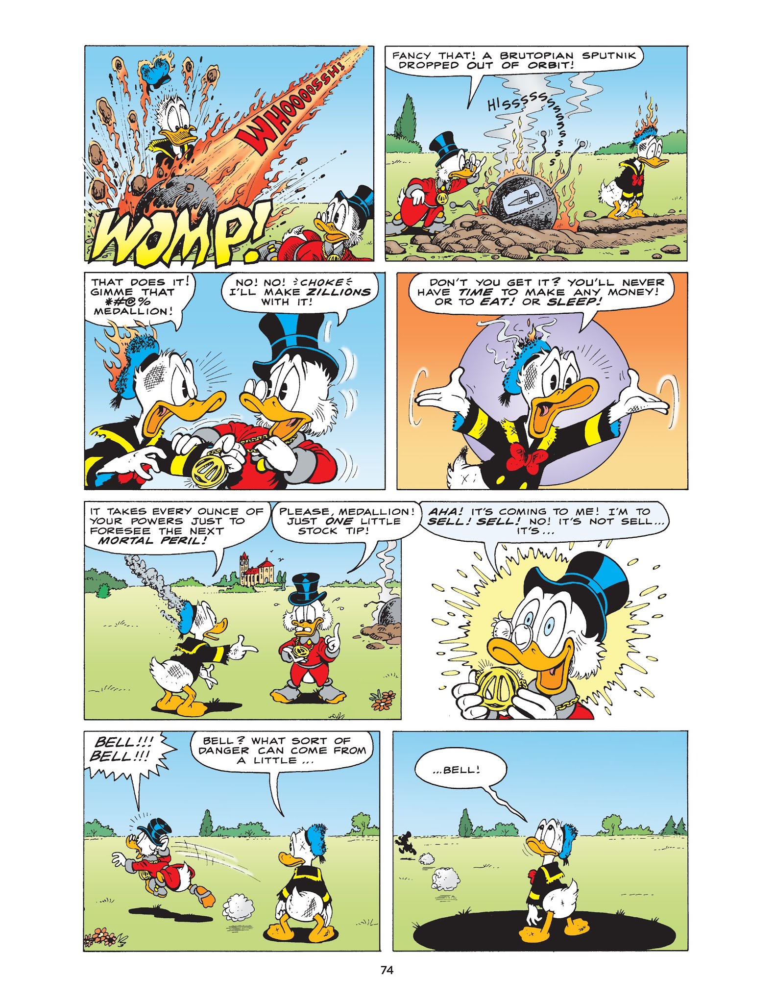 Read online Walt Disney Uncle Scrooge and Donald Duck: The Don Rosa Library comic -  Issue # TPB 2 (Part 1) - 75