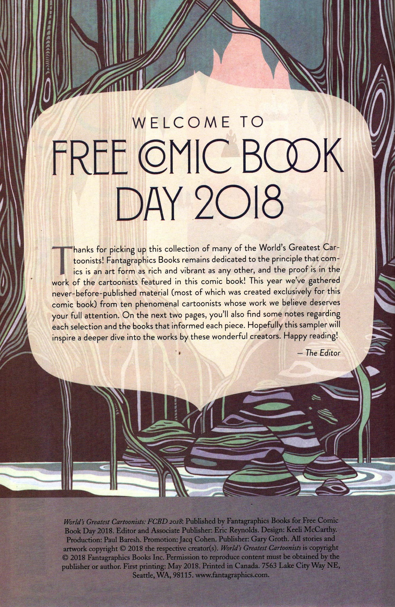 Read online Free Comic Book Day 2018 comic -  Issue # Worlds Greatest Cartoonists - 2