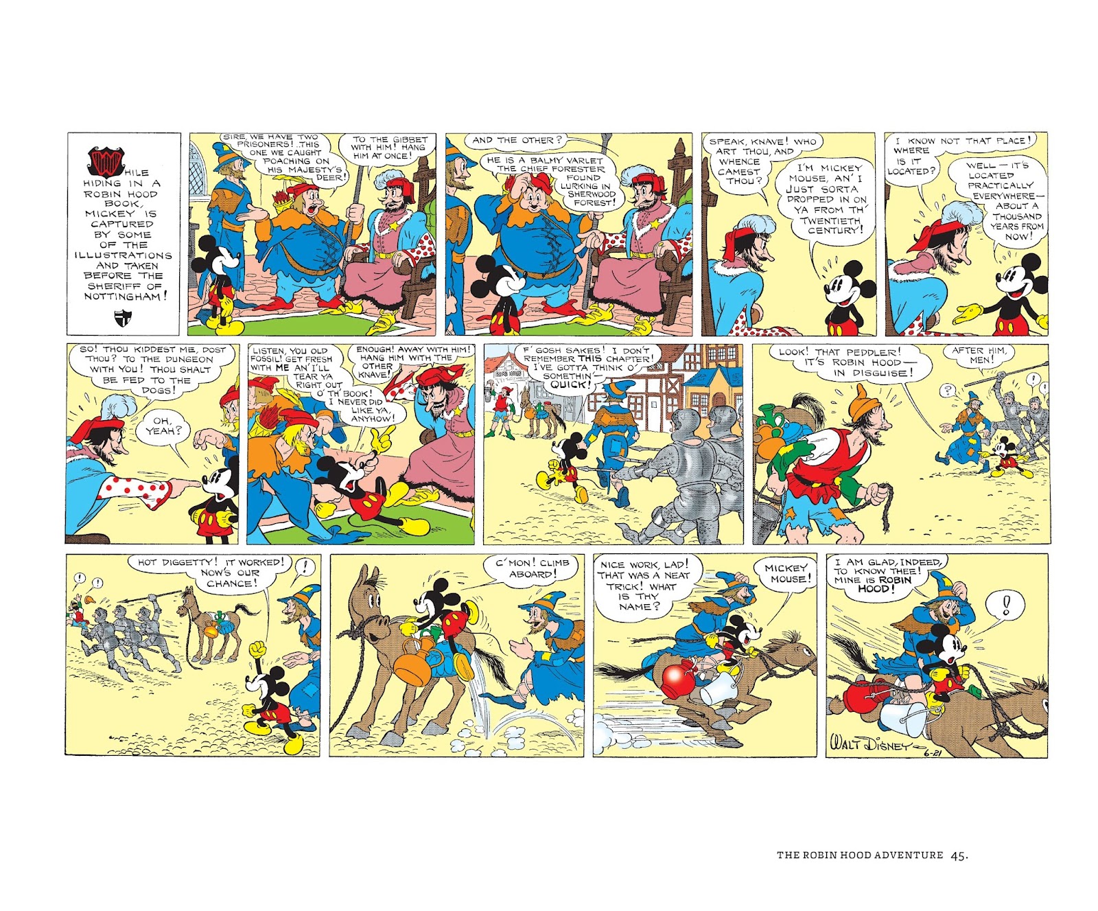 Walt Disney's Mickey Mouse Color Sundays issue TPB 2 (Part 1) - Page 45
