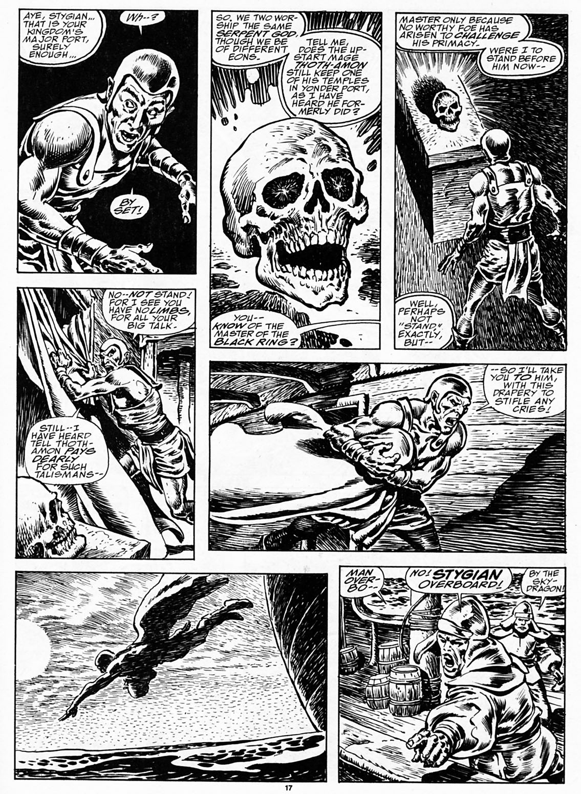 The Savage Sword Of Conan issue 191 - Page 19