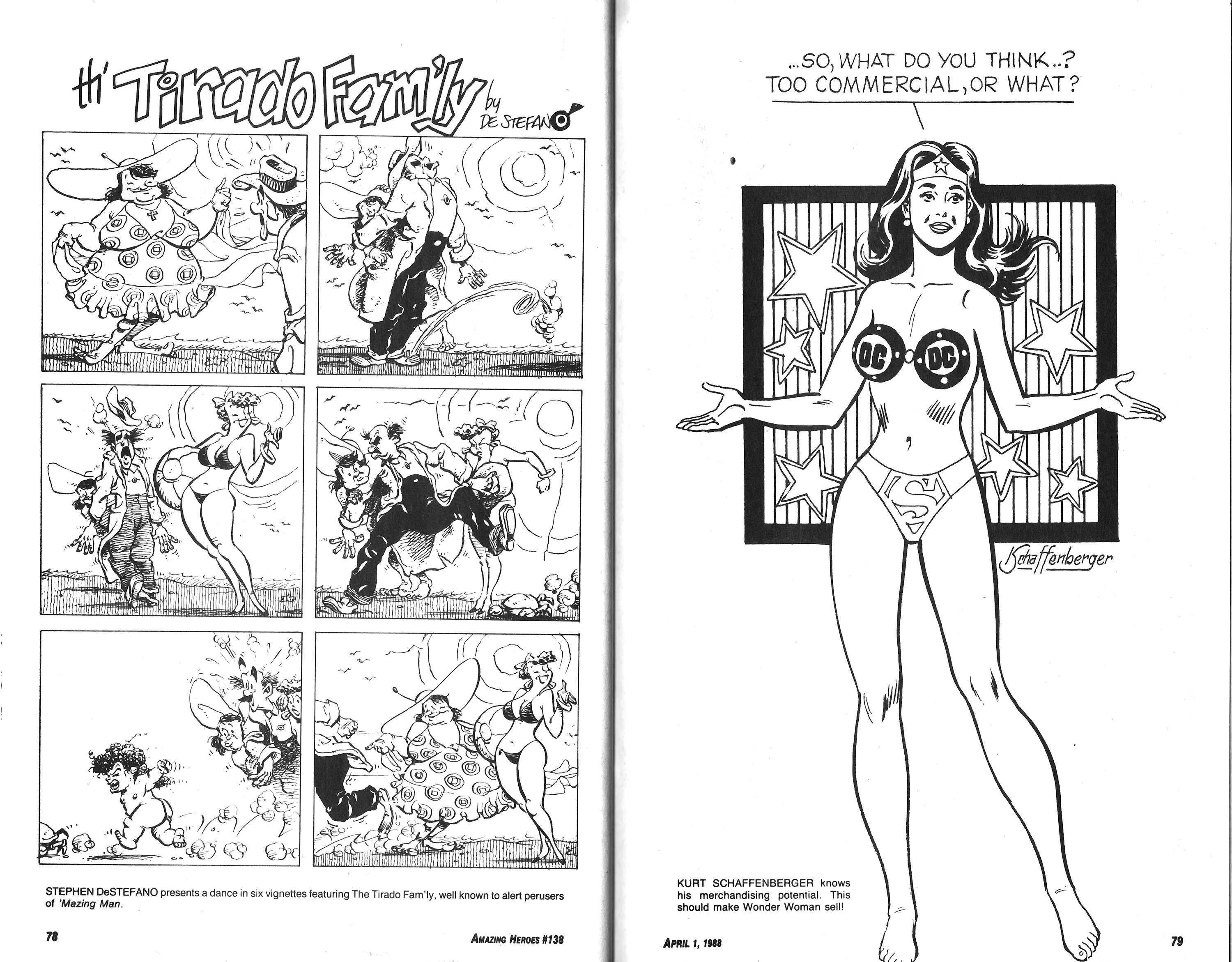Read online Amazing Heroes comic -  Issue #138 - 40