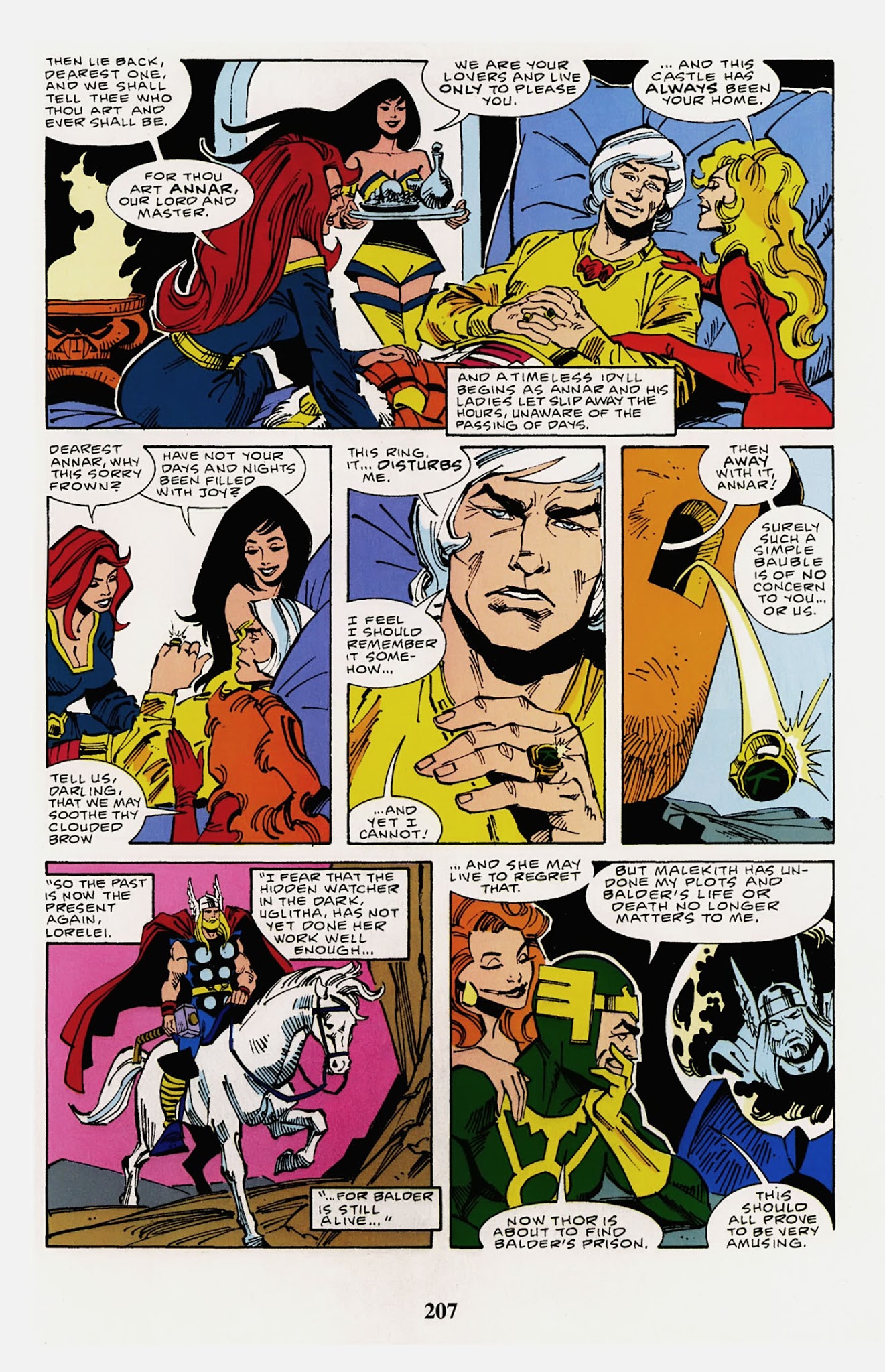 Read online Thor Visionaries: Walter Simonson comic -  Issue # TPB 3 - 209