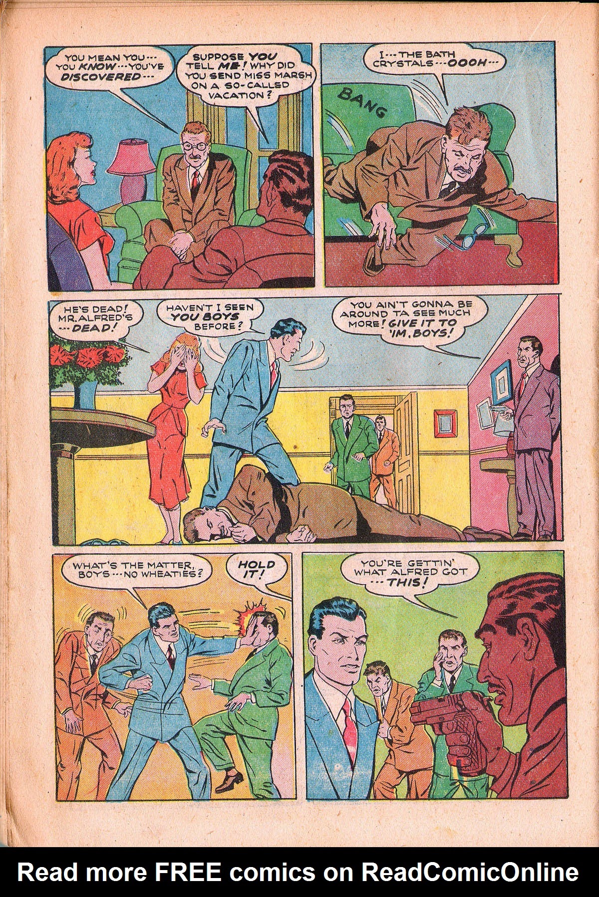 Read online The Saint (1947) comic -  Issue #5 - 24