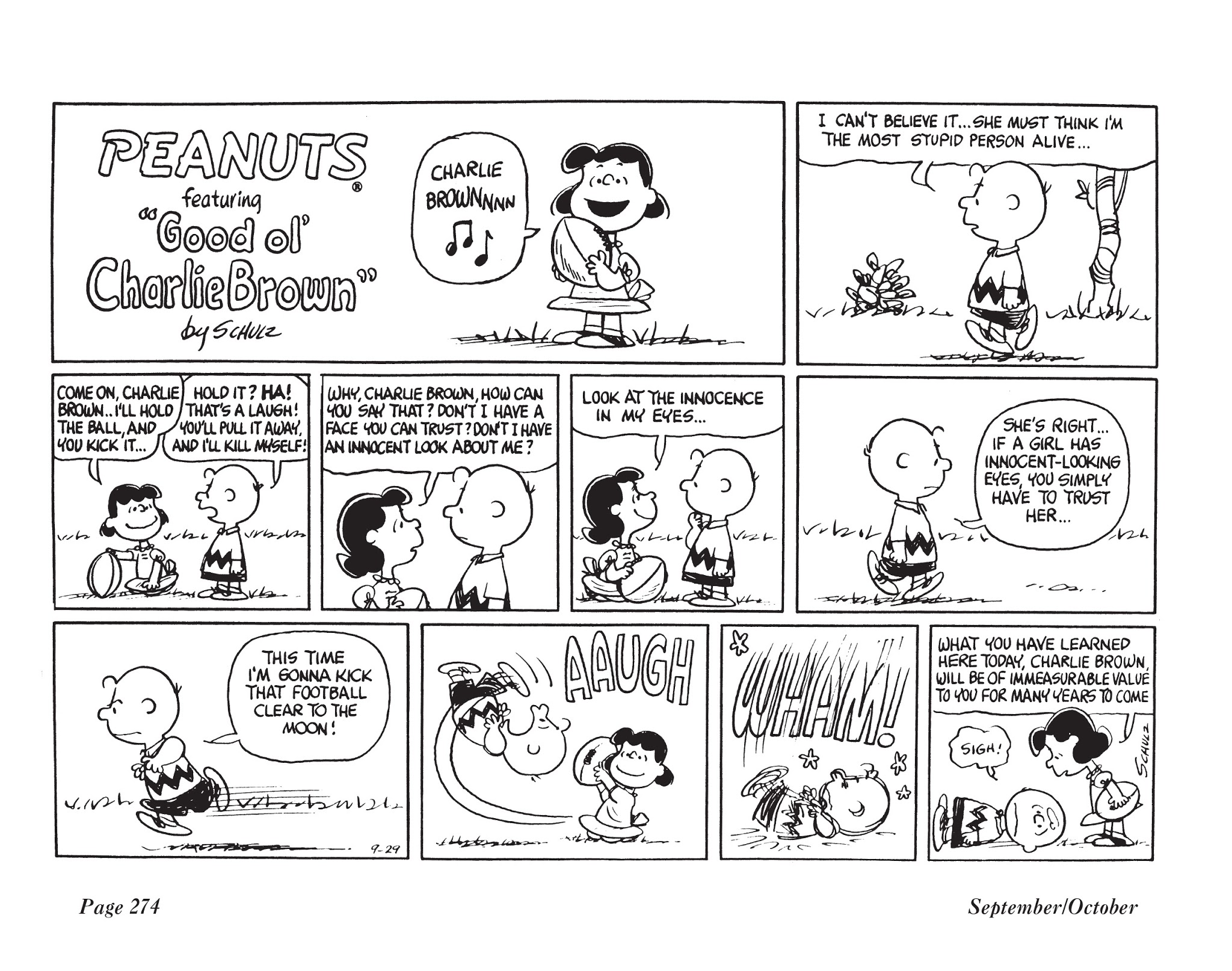 Read online The Complete Peanuts comic -  Issue # TPB 9 - 285