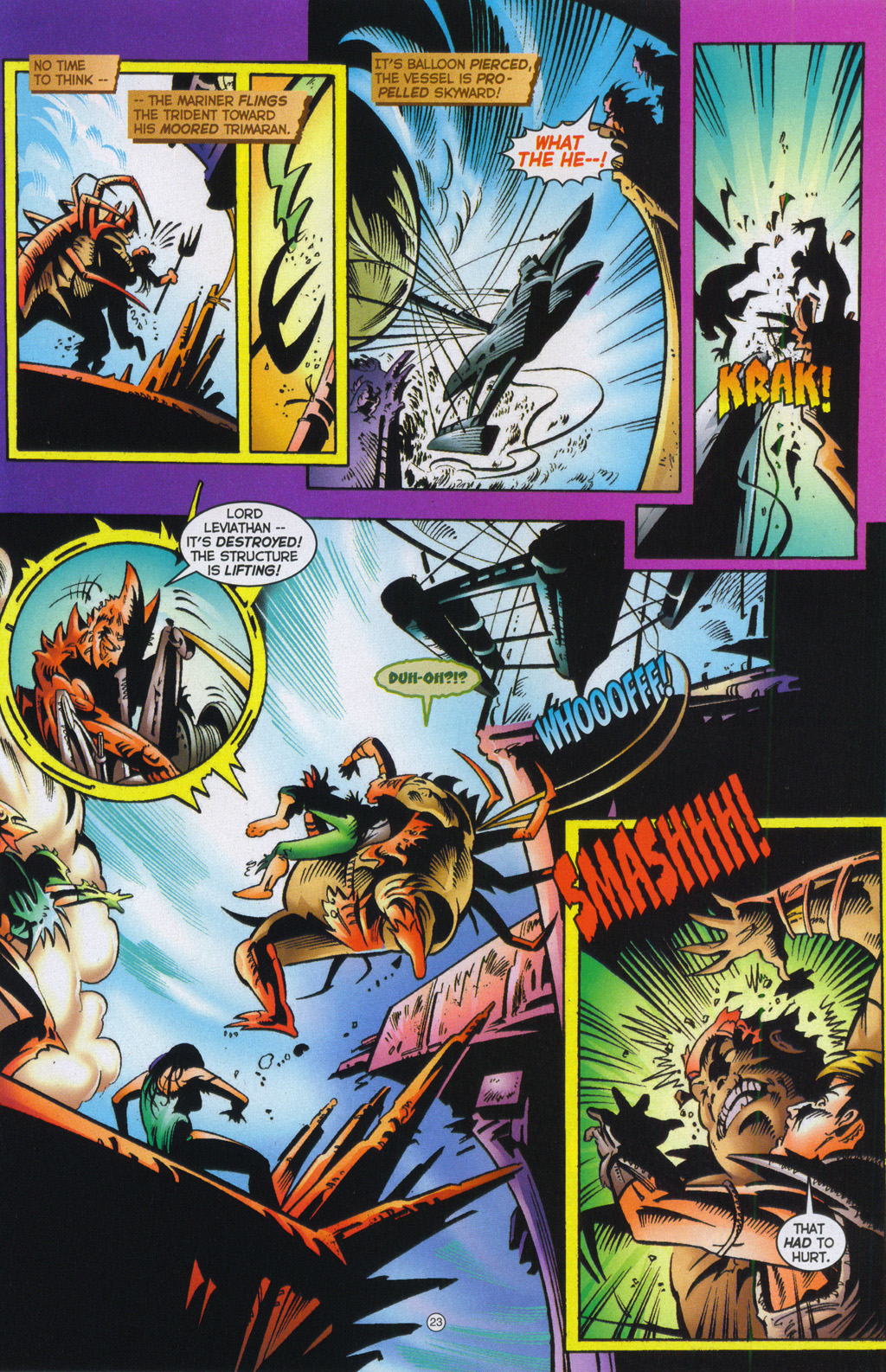 Read online Waterworld: Children of Leviathan comic -  Issue #4 - 25