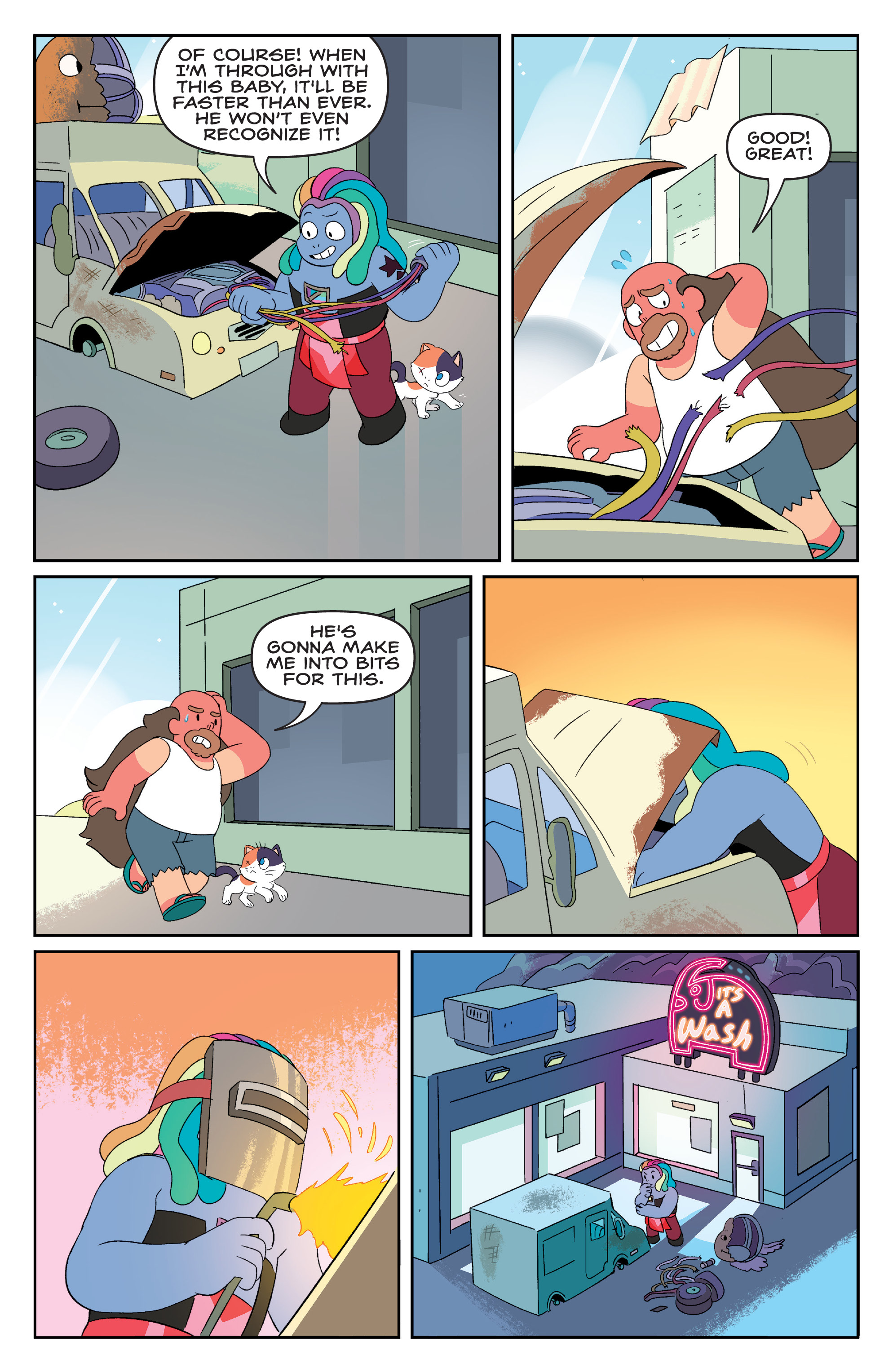 Read online Steven Universe Ongoing comic -  Issue #35 - 7