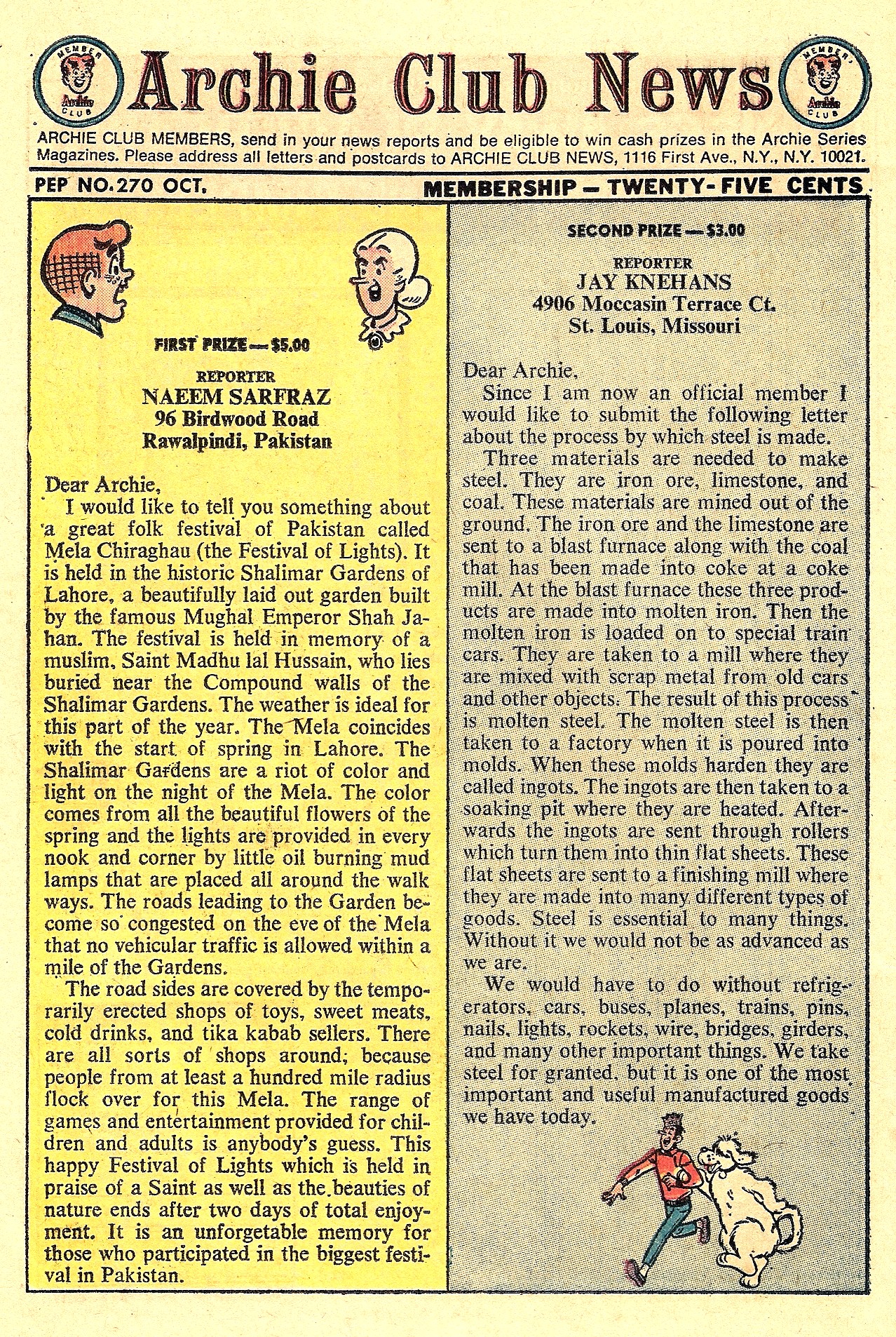 Read online Pep Comics comic -  Issue #270 - 26