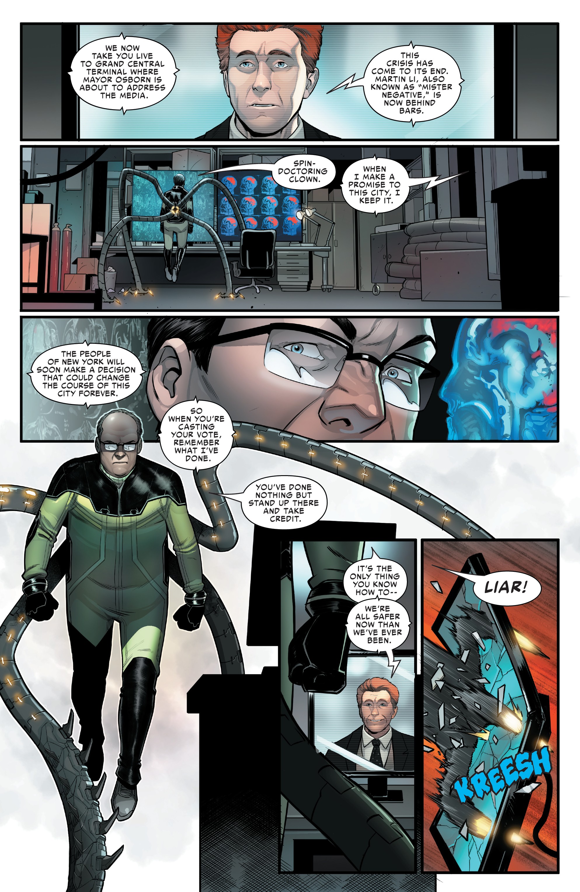 Read online Marvel's Spider-Man: City At War comic -  Issue #4 - 12