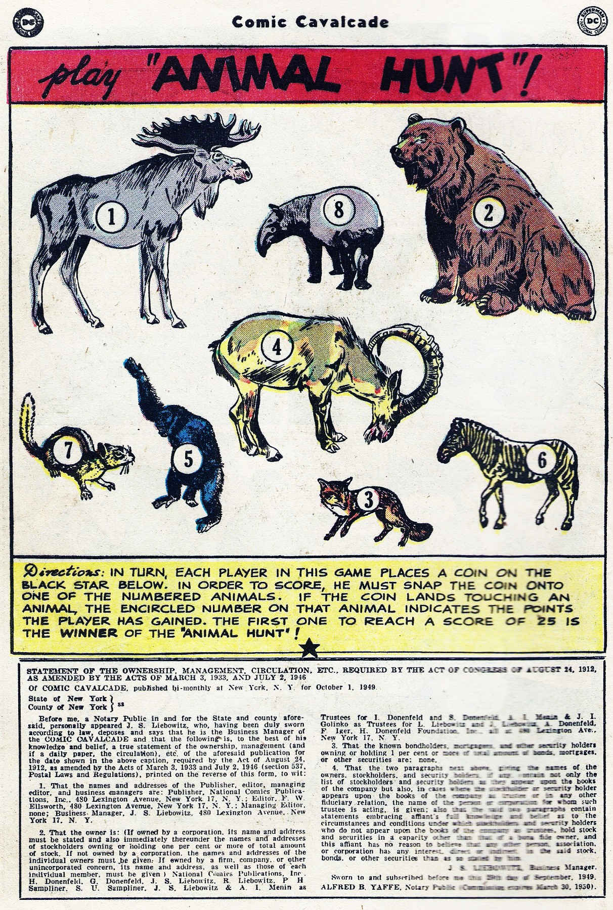 Read online Comic Cavalcade comic -  Issue #37 - 40