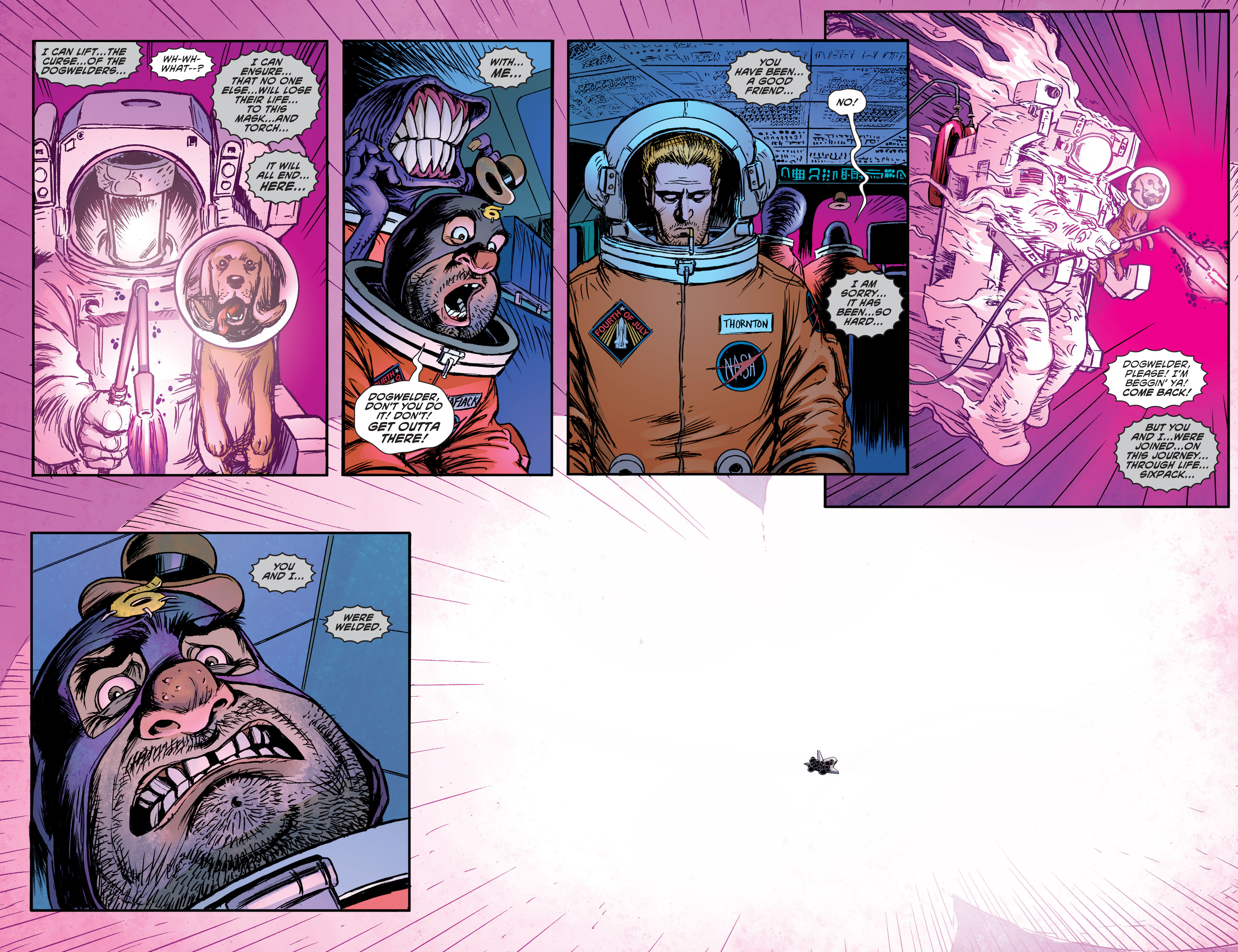 Read online Sixpack and Dogwelder: Hard Travelin' Heroz comic -  Issue #6 - 13