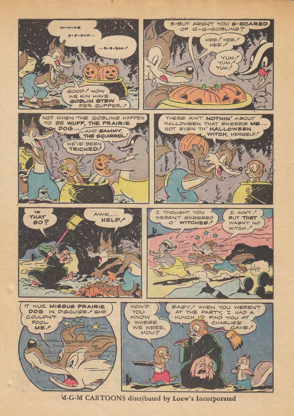 Read online Our Gang with Tom & Jerry comic -  Issue #40 - 50