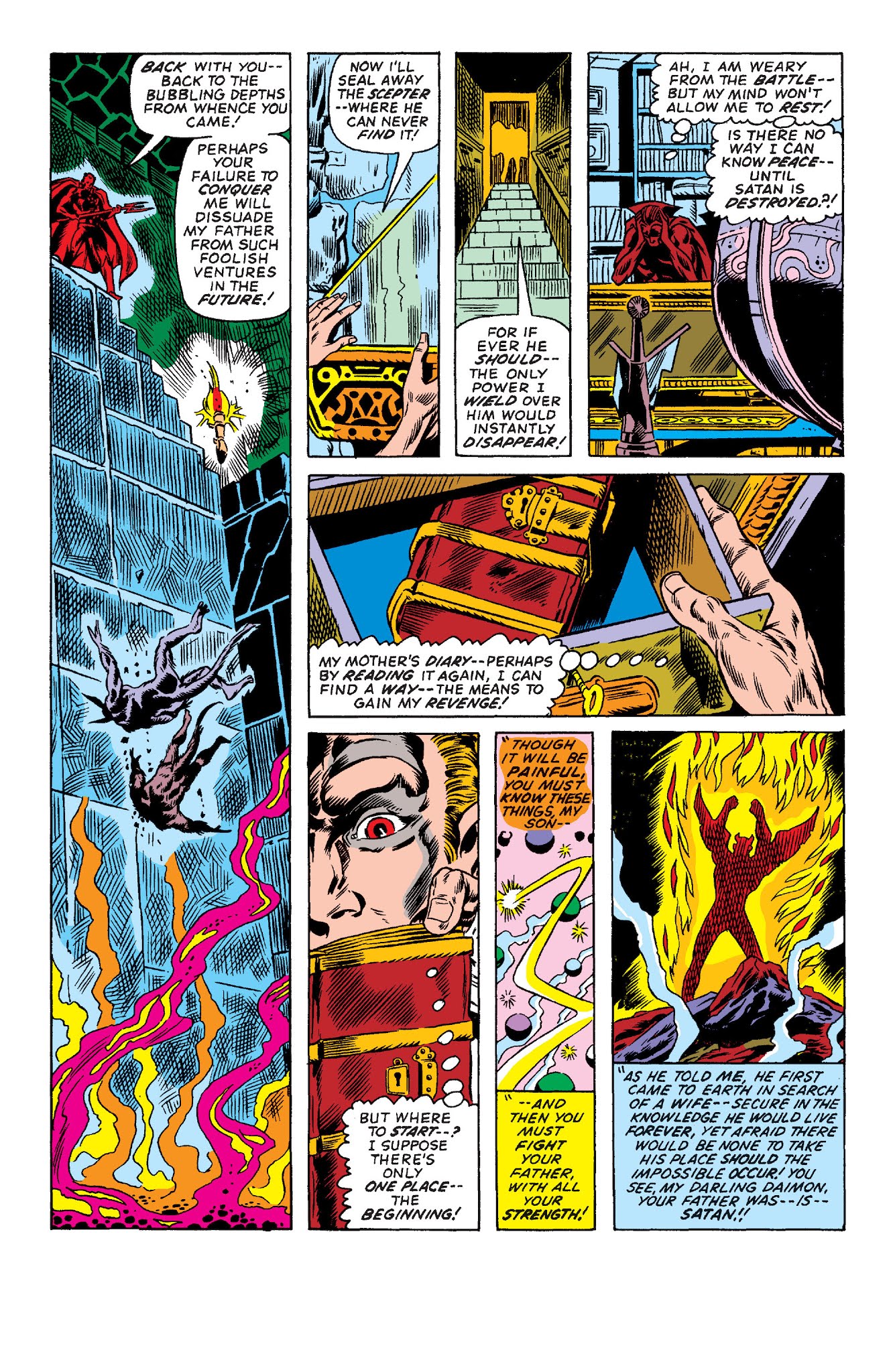 Read online Son of Satan Classic comic -  Issue # TPB (Part 1) - 70