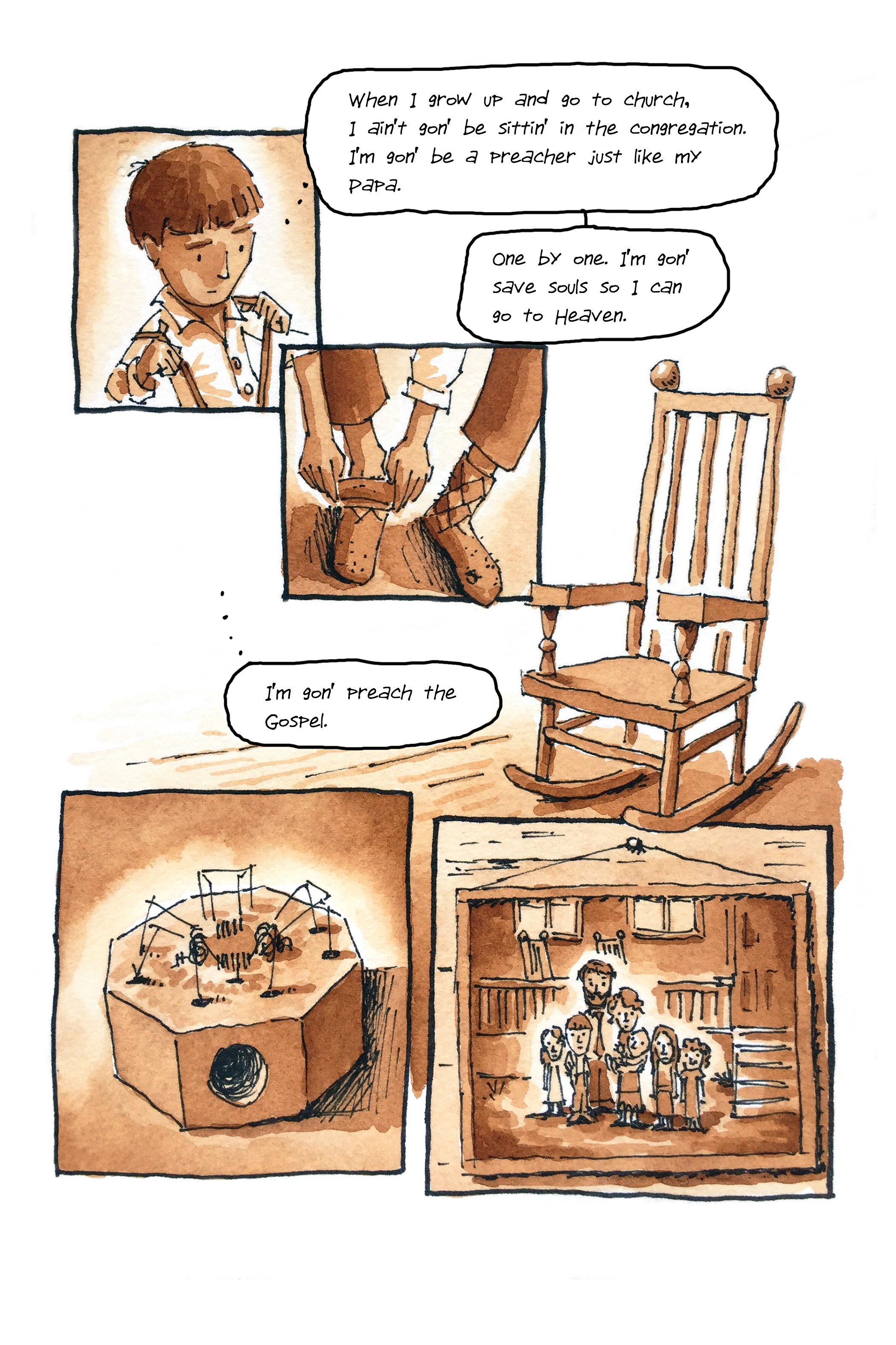 Read online Little Preacher comic -  Issue #2 - 2