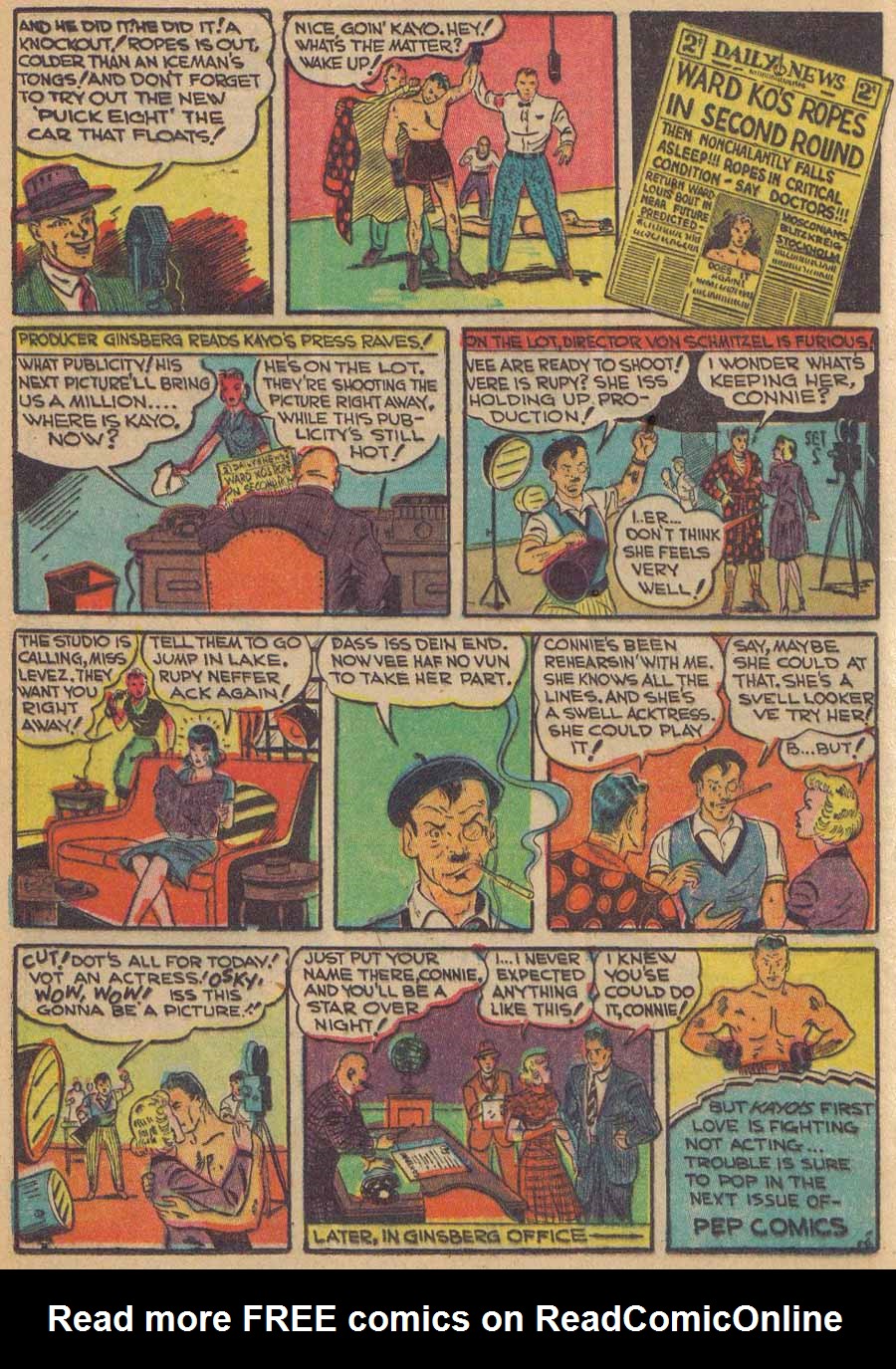 Read online Pep Comics comic -  Issue #10 - 60
