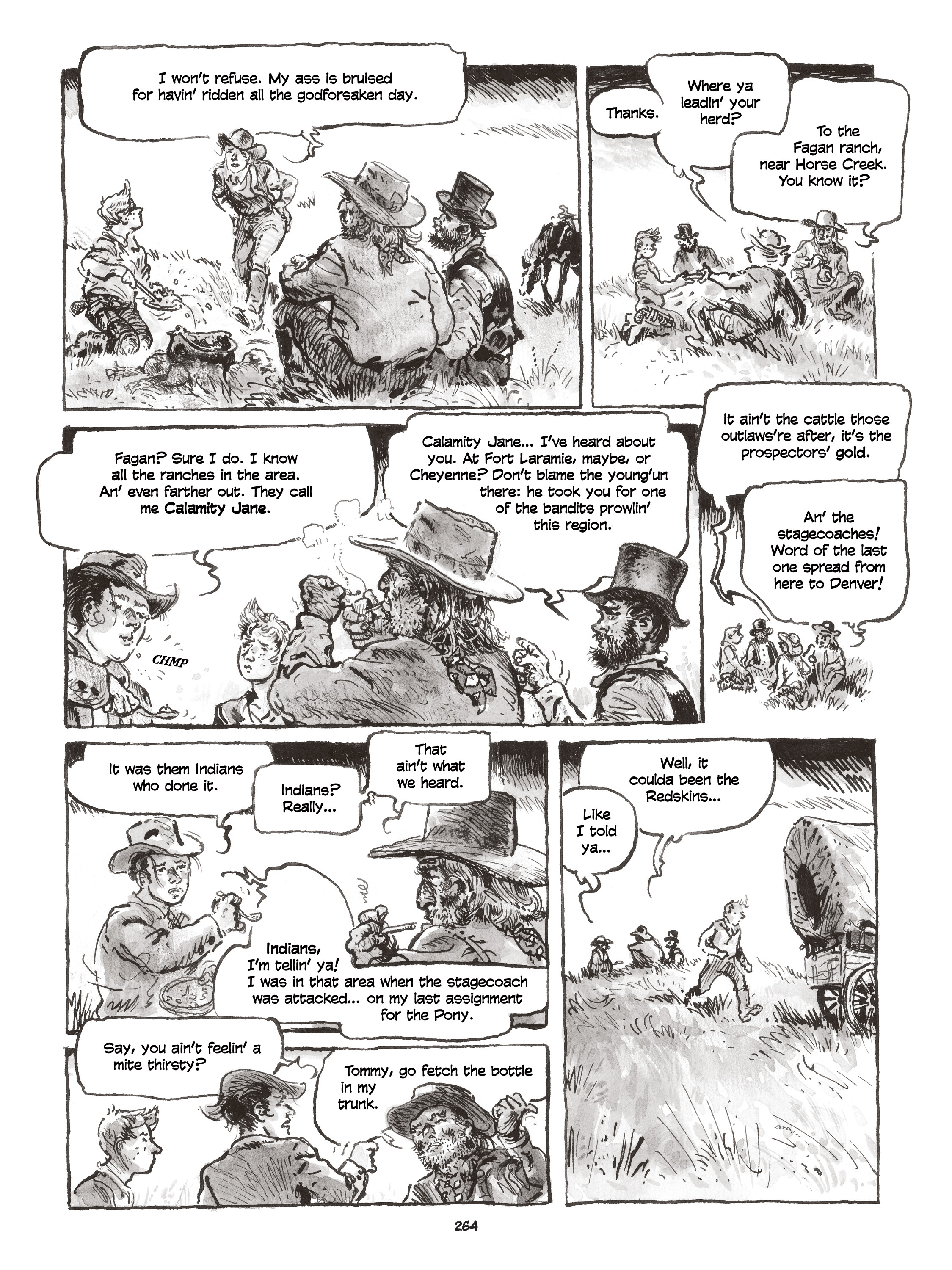 Read online Calamity Jane: The Calamitous Life of Martha Jane Cannary comic -  Issue # TPB (Part 3) - 61