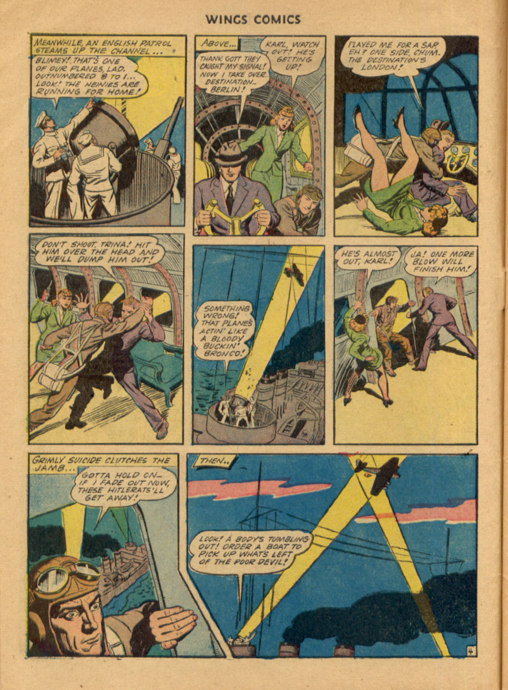 Read online Wings Comics comic -  Issue #38 - 16