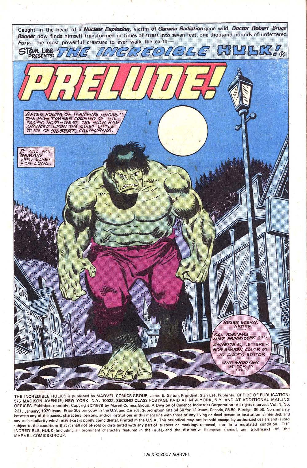 Read online The Incredible Hulk (1968) comic -  Issue #231 - 3